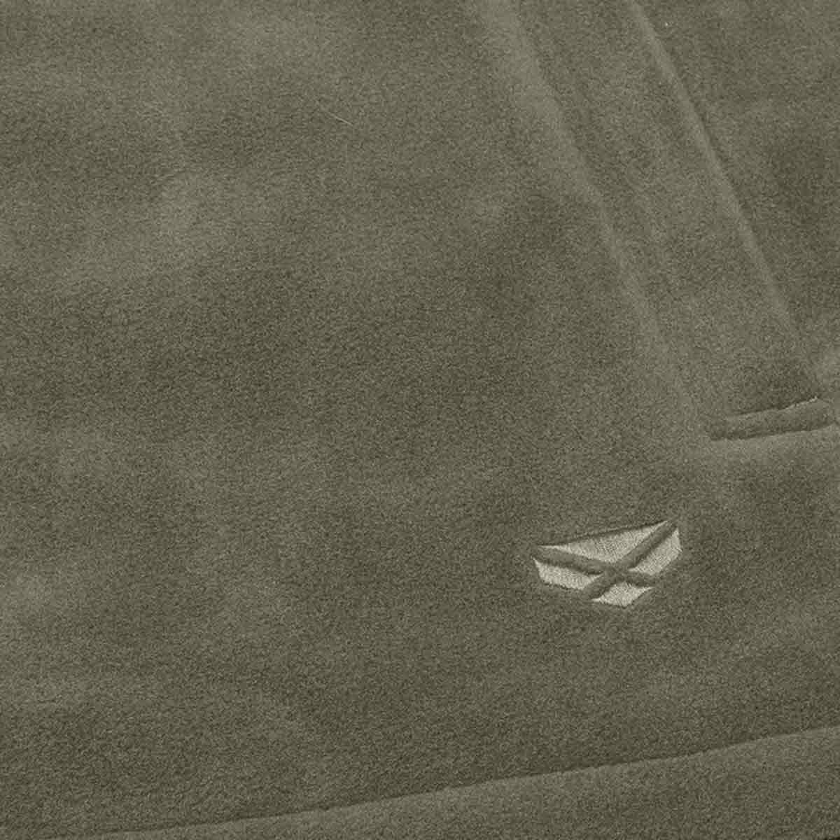 Hogg of Fife Stenton Ladies Green Fleece Gilet - Lovat Close up Hogg of Fife Stenton Ladies Green Fleece Gilet - Lovat Close up