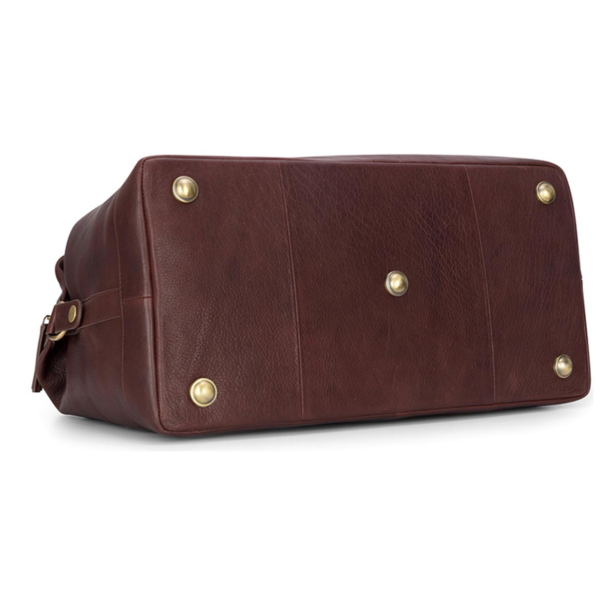 Hoggs Of Fife Monarch Leather Carryon HoldAll - DB - Rear Hoggs Of Fife Monarch Leather Carryon HoldAll - DB - Rear