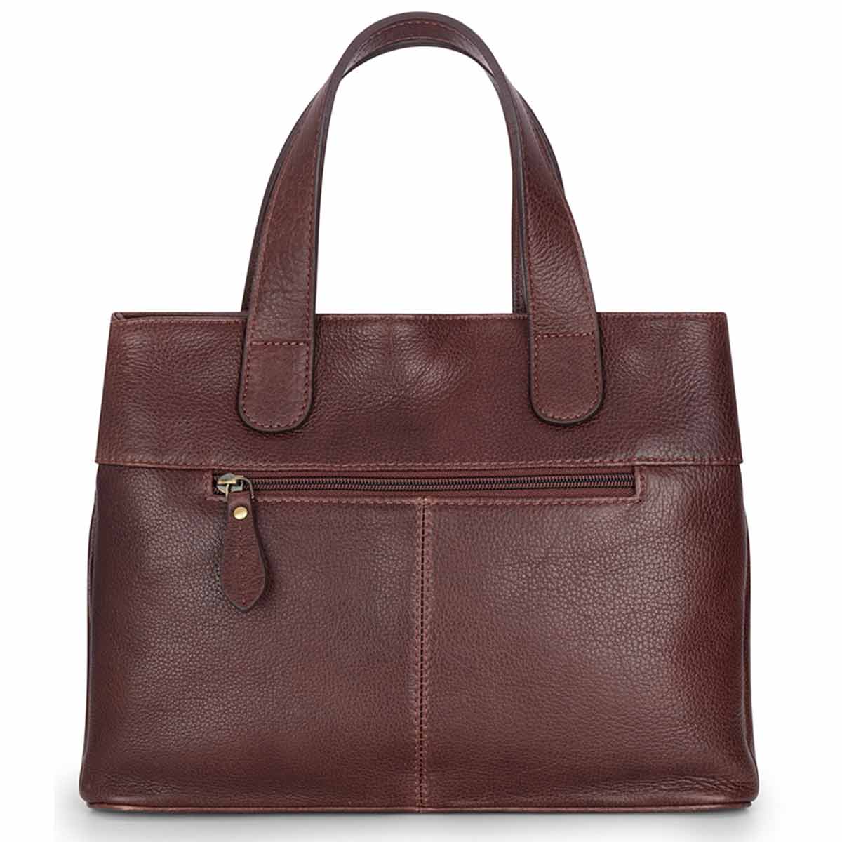 Hoggs Of Fife Monarch Leather Handbag -Rear Hoggs Of Fife Monarch Leather Handbag -Rear