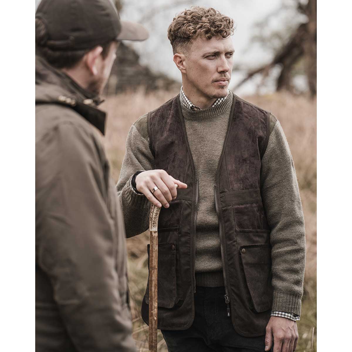 Hoggs Of Fife Struther Shooting Vest - lifestyle Hoggs Of Fife Struther Shooting Vest - lifestyle