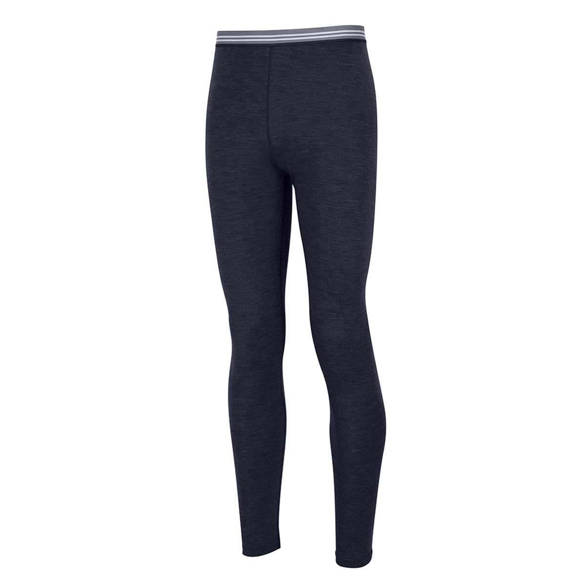 Hoggs of Fife 100% Merino Wool Long Johns - Navy - Front Angle Hoggs of Fife 100% Merino Wool Long Johns - Navy - Front Angle