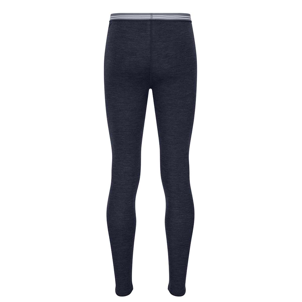 Hoggs of Fife 100% Merino Wool Long Johns - Navy - Back Angle Hoggs of Fife 100% Merino Wool Long Johns - Navy - Back Angle