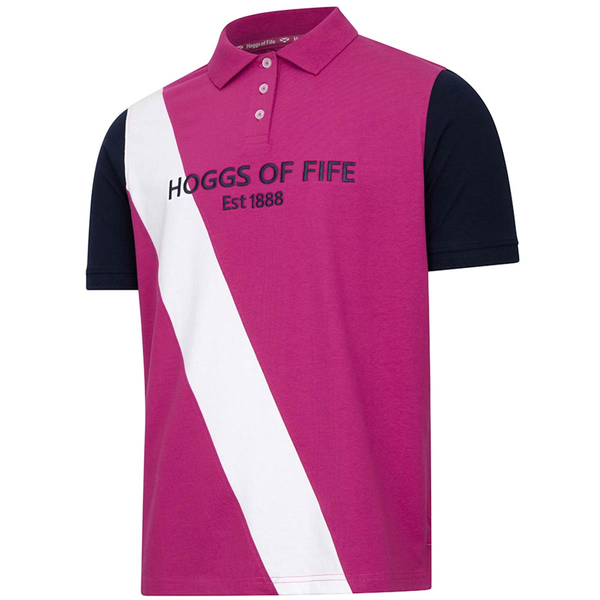 Hoggs of Fife Abbey Ladies Sash Jersey Polo Shirt Hoggs of Fife Abbey Ladies Sash Jersey Polo Shirt