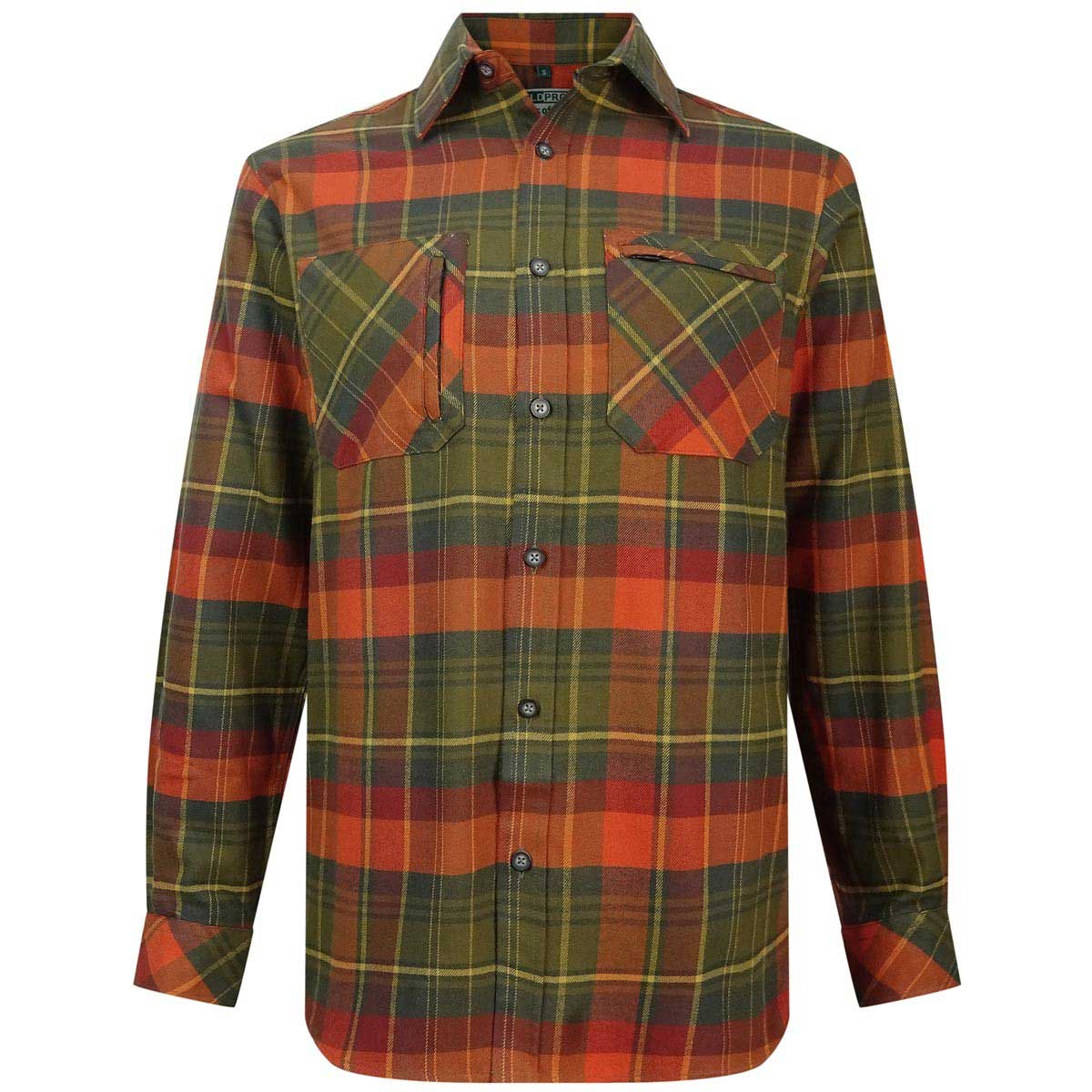Hoggs of Fife Autumn Luxury Hunting Shirt - orange green Hoggs of Fife Autumn Luxury Hunting Shirt - orange green