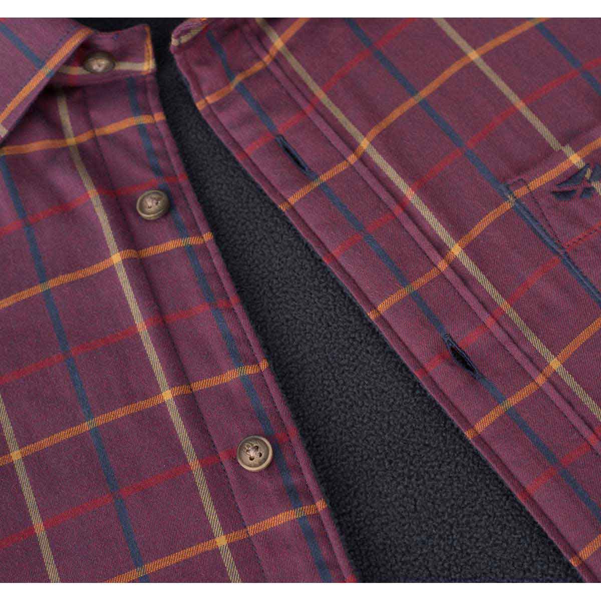 Hoggs of Fife Birch Micro-fleece shirt - bramble lining Hoggs of Fife Birch Micro-fleece shirt - bramble lining
