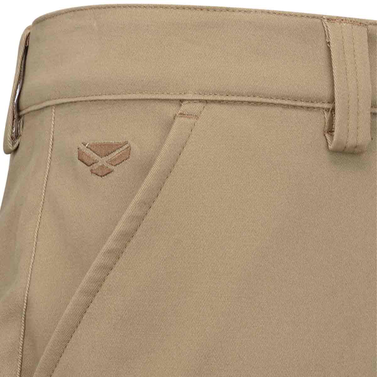Hoggs of Fife Carnoustie Chino Trousers - Stone - Detail Hoggs of Fife Carnoustie Chino Trousers - Stone - Detail