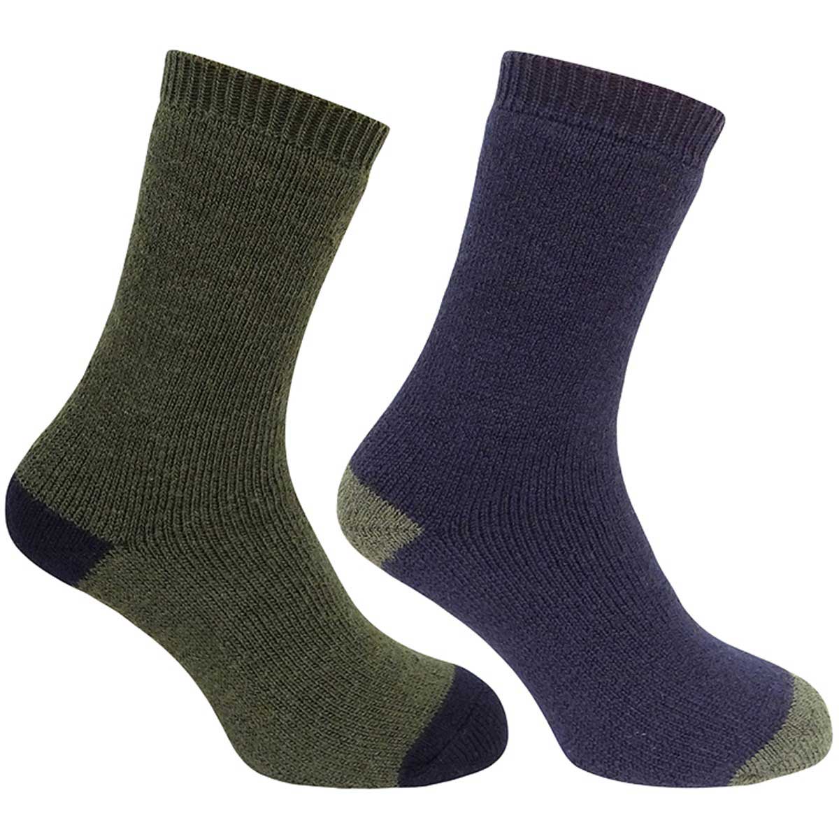 Hoggs of Fife Country Short Sock (Twin Pack) - Dark Green/Dark Navy Hoggs of Fife Country Short Sock (Twin Pack) - Dark Green/Dark Navy
