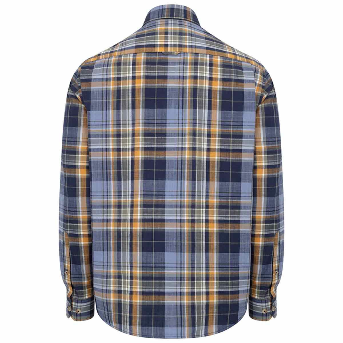 Hoggs of Fife Crail Lightweight Check Shirt - Rear Hoggs of Fife Crail Lightweight Check Shirt - Rear