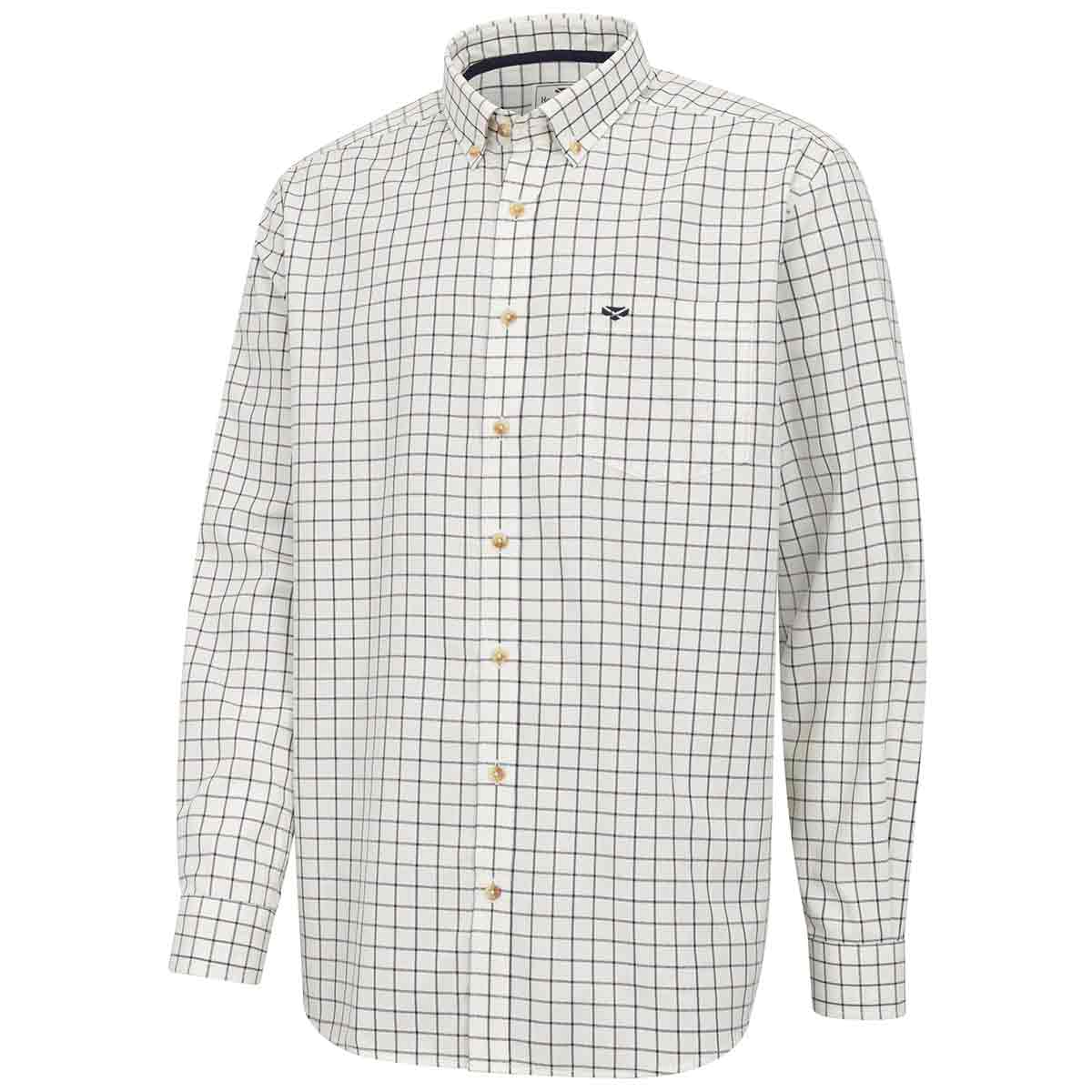Hoggs of Fife Fenwick Tattersall Shirt - Navy/Green/Wine Hoggs of Fife Fenwick Tattersall Shirt - Navy/Green/Wine