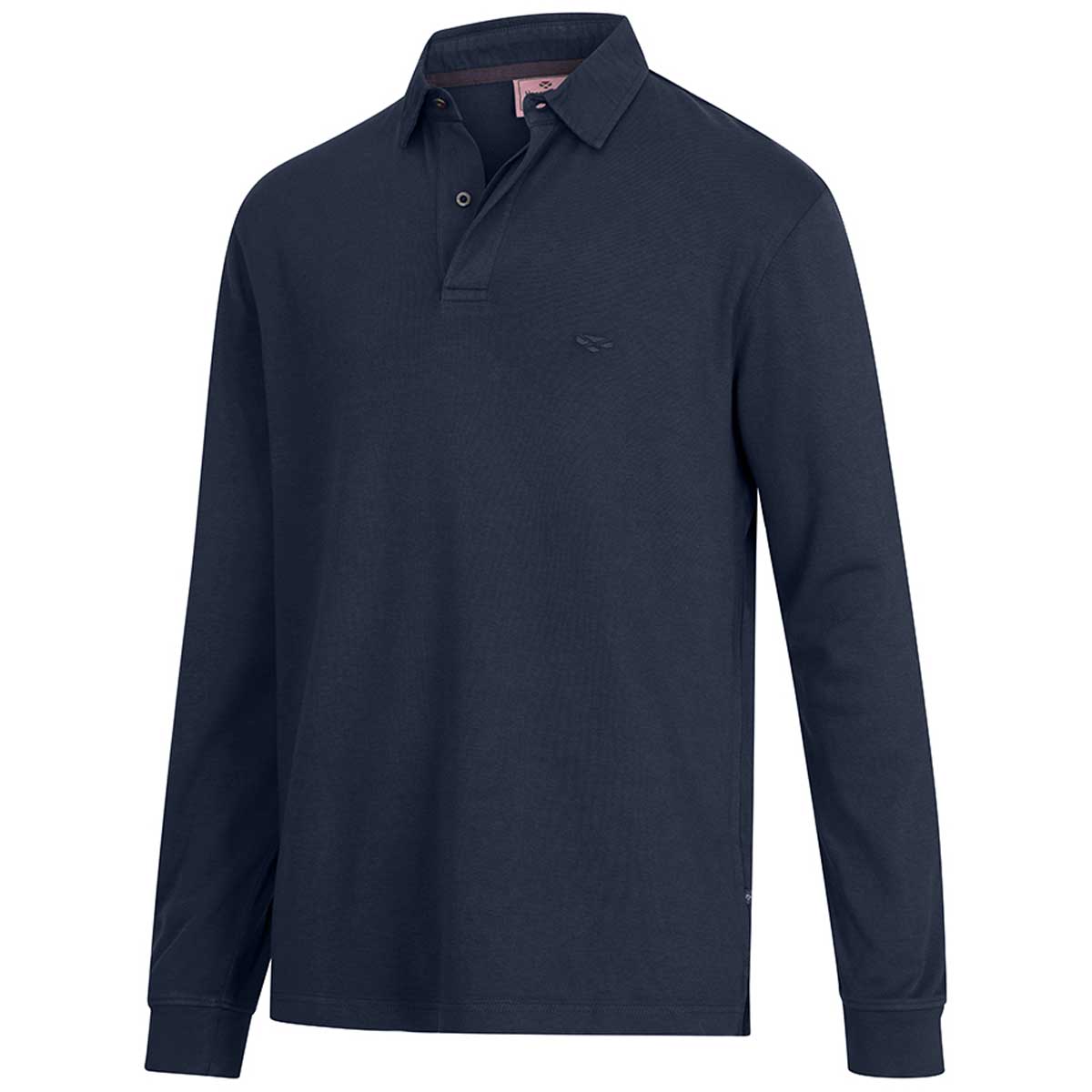 Hoggs of Fife Heriot Long Sleeve Rugby Shirt - Navy Hoggs of Fife Heriot Long Sleeve Rugby Shirt - Navy