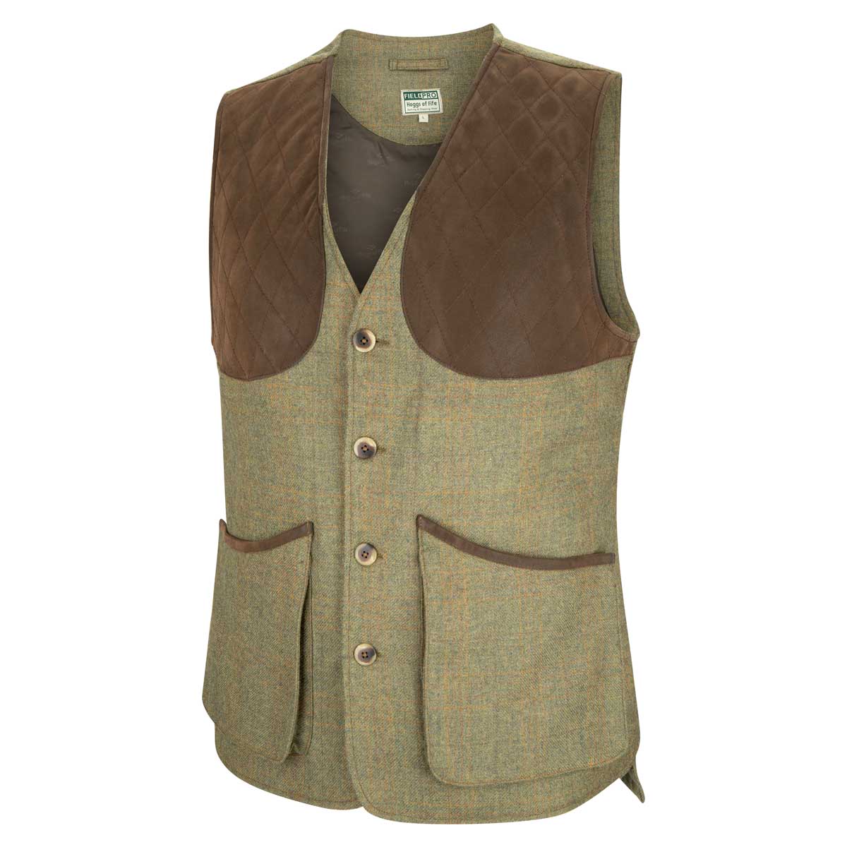 Hoggs of Fife Kinloch Technical Tweed Field Waistcoat Hoggs of Fife Kinloch Technical Tweed Field Waistcoat