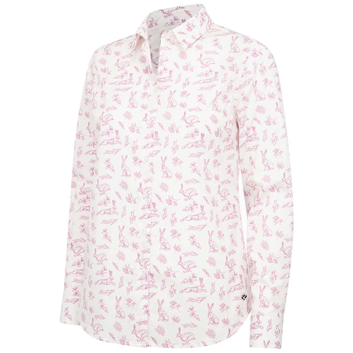Hoggs of Fife Ladies Hare Print Shirt Hoggs of Fife Ladies Hare Print Shirt