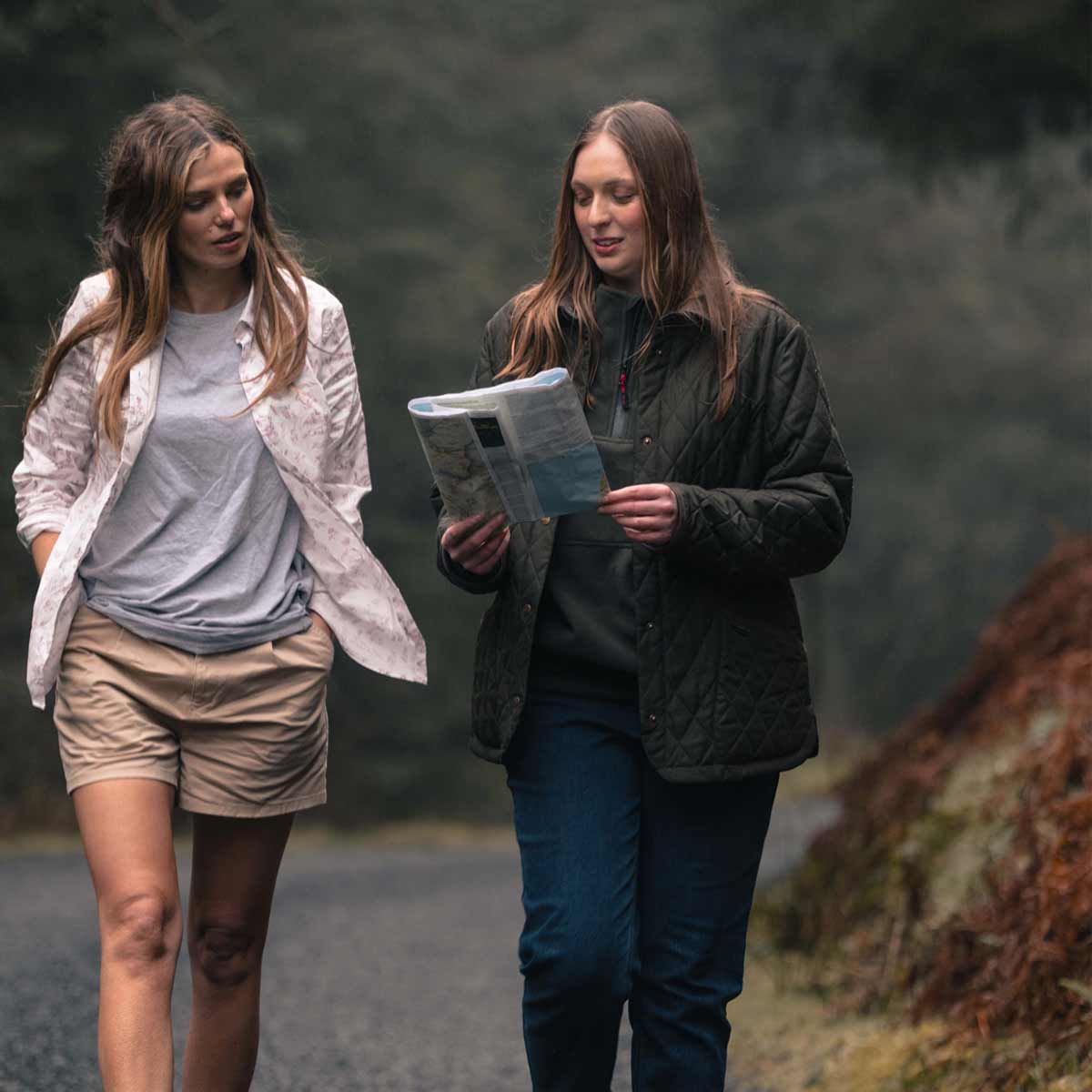 Hoggs of Fife Ladybank Ladies Quilted Jacket - Model Hoggs of Fife Ladybank Ladies Quilted Jacket - Model