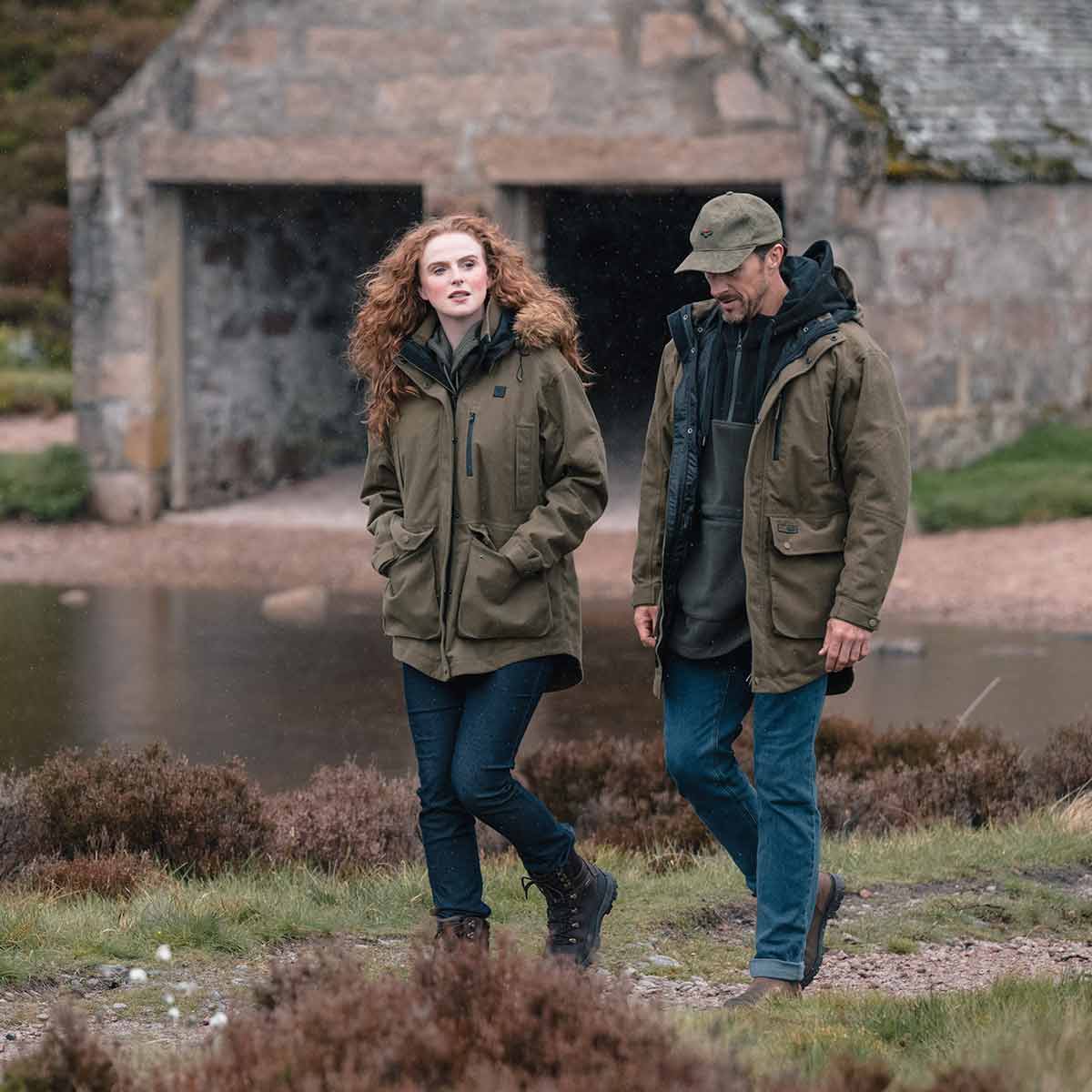 Hoggs of Fife Torness Trilaminate 3-in-1 Jacket - On Model Hoggs of Fife Torness Trilaminate 3-in-1 Jacket - On Model