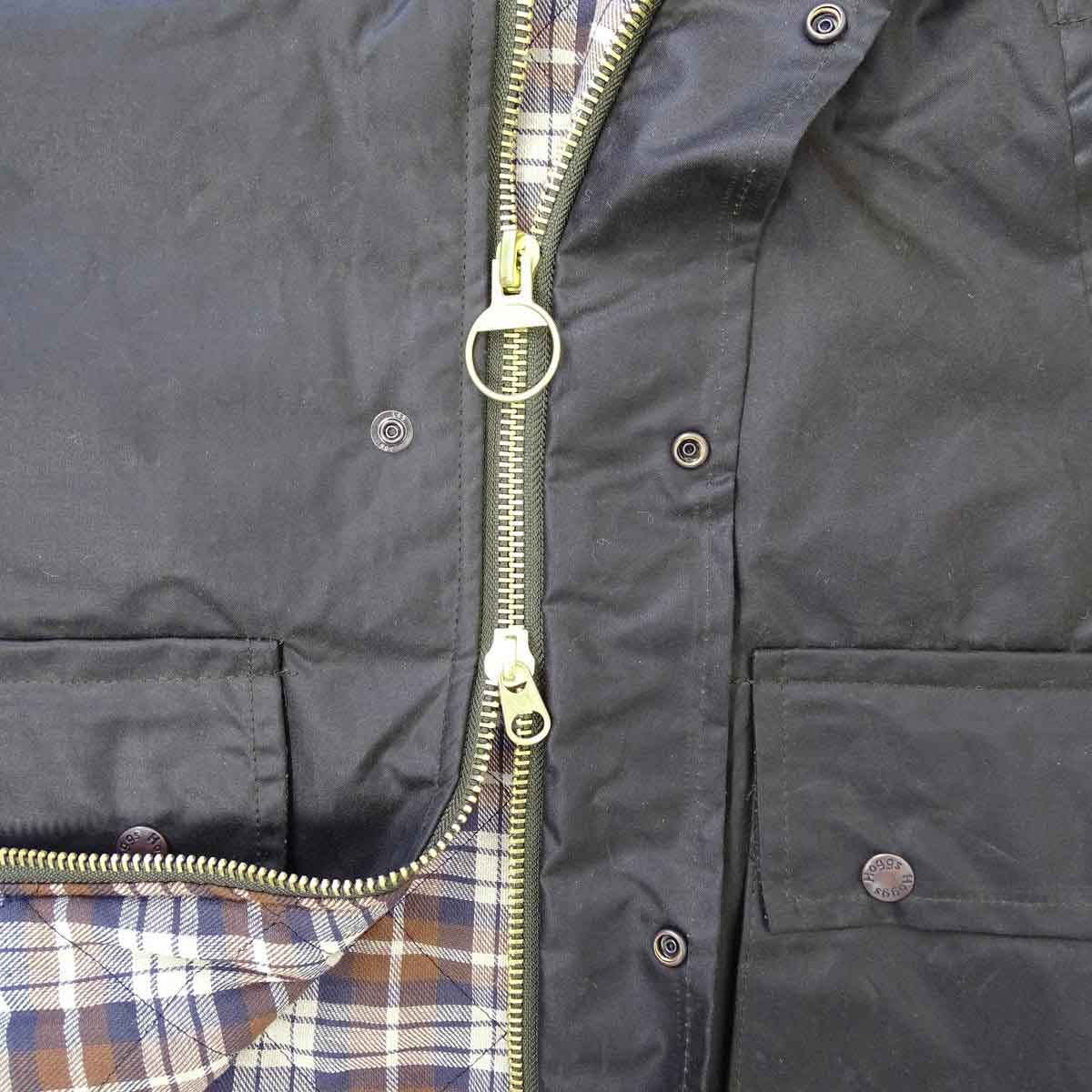 Hoggs of Fife Waxed Waistcoat - 2 way zip Hoggs of Fife Waxed Waistcoat - 2 way zip