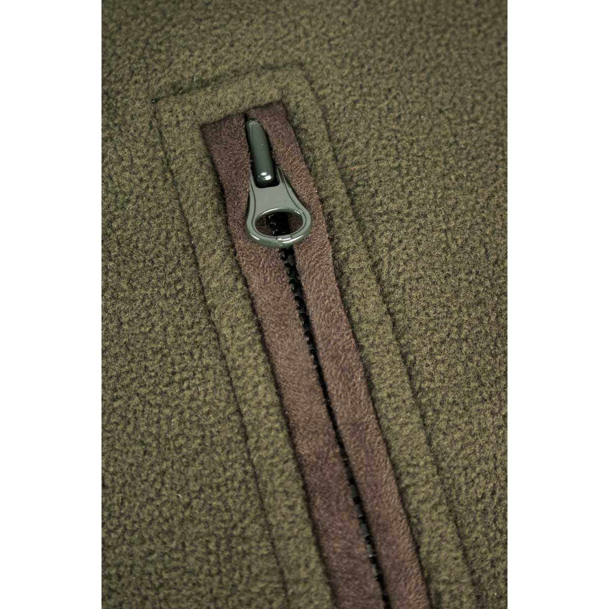 Hoggs of Fife Woodhall Fleece Jacket - green zip Hoggs of Fife Woodhall Fleece Jacket - green zip