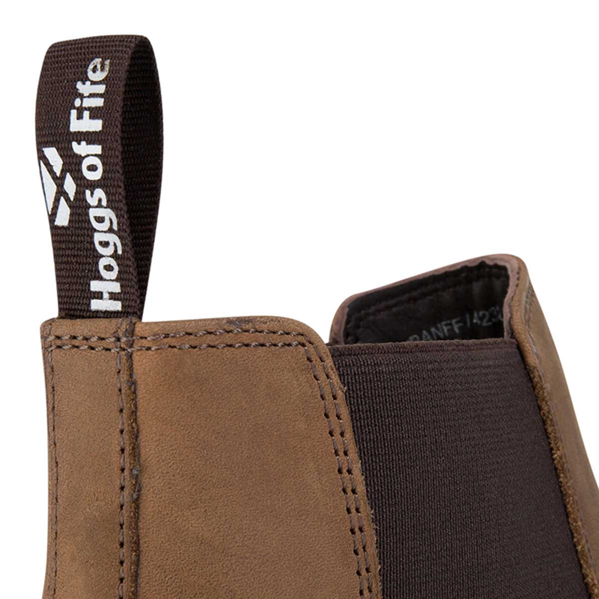 Hoggs of Fife Banff Country Dealer Boots - pull tab detail Hoggs of Fife Banff Country Dealer Boots - pull tab detail