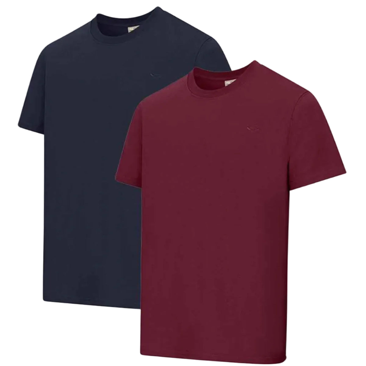 Hoggs of Fife Sandwood 2 Pack T-Shirts - Midnight/Merlot Hoggs of Fife Sandwood 2 Pack T-Shirts - Midnight/Merlot