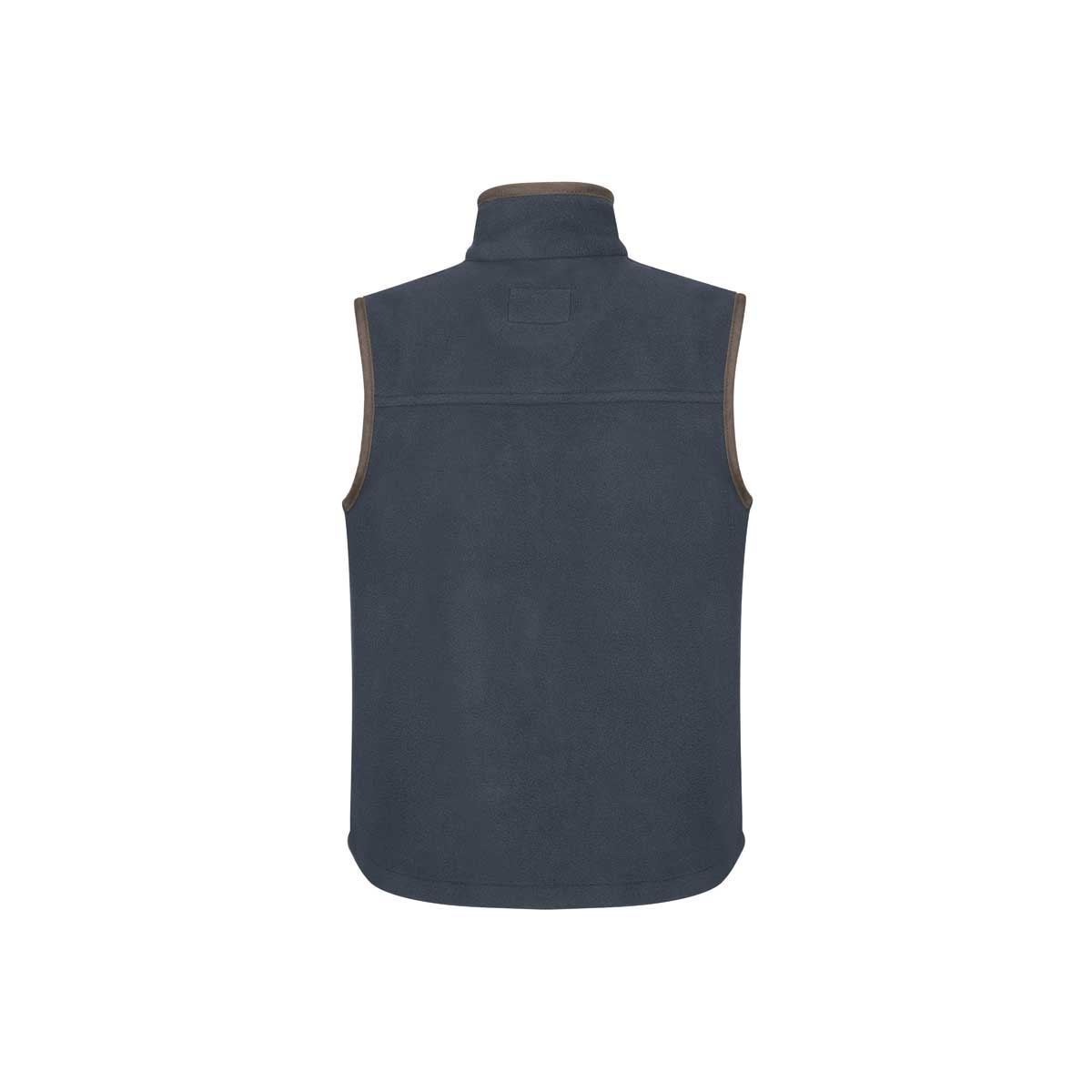 Hoggs of Fife Woodhall Kids Navy Fleece Gilet - Rear Hoggs of Fife Woodhall Kids Navy Fleece Gilet - Rear
