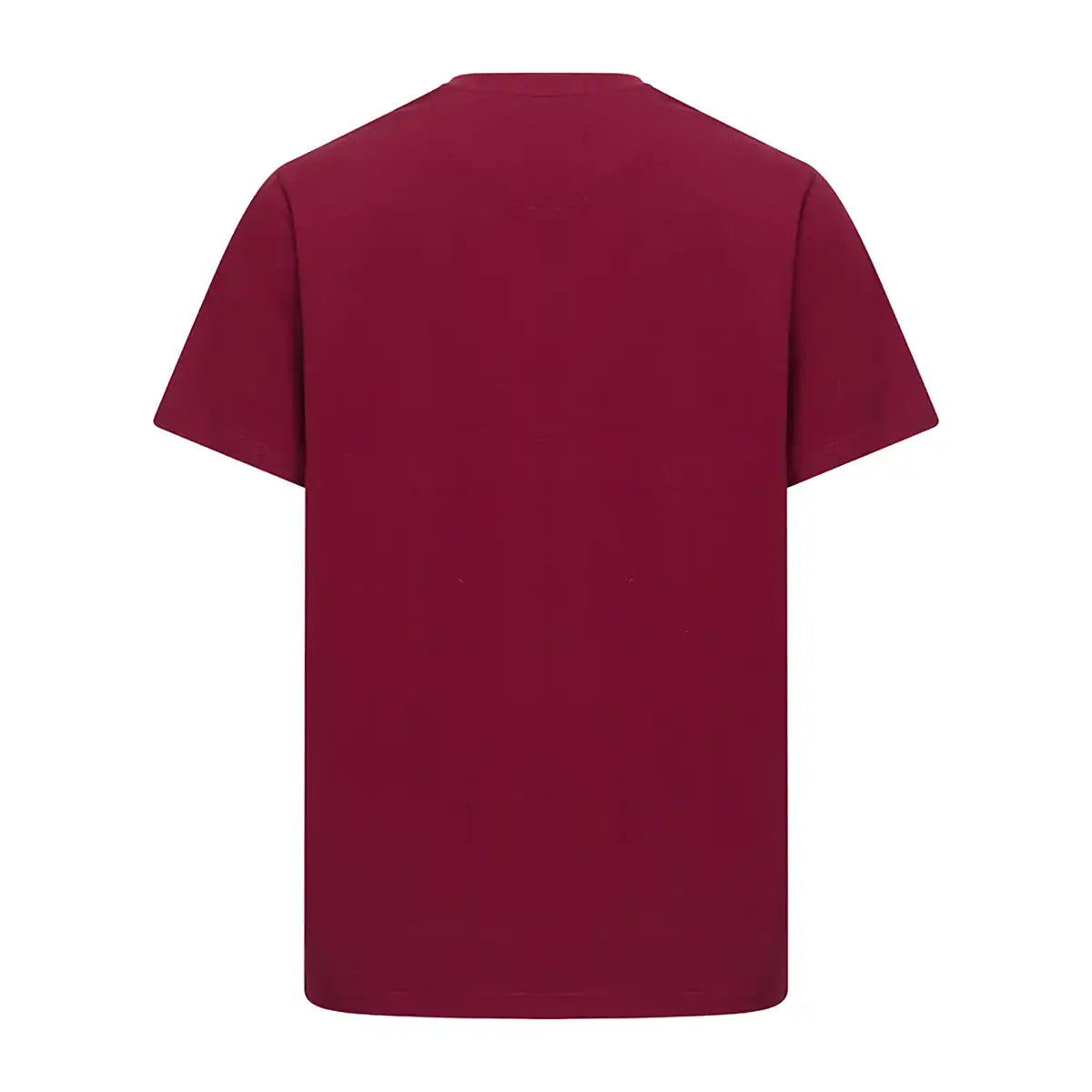 Hoggs of Fife Canonbie Printed T-Shirt - Burgundy - Back Hoggs of Fife Canonbie Printed T-Shirt - Burgundy - Back