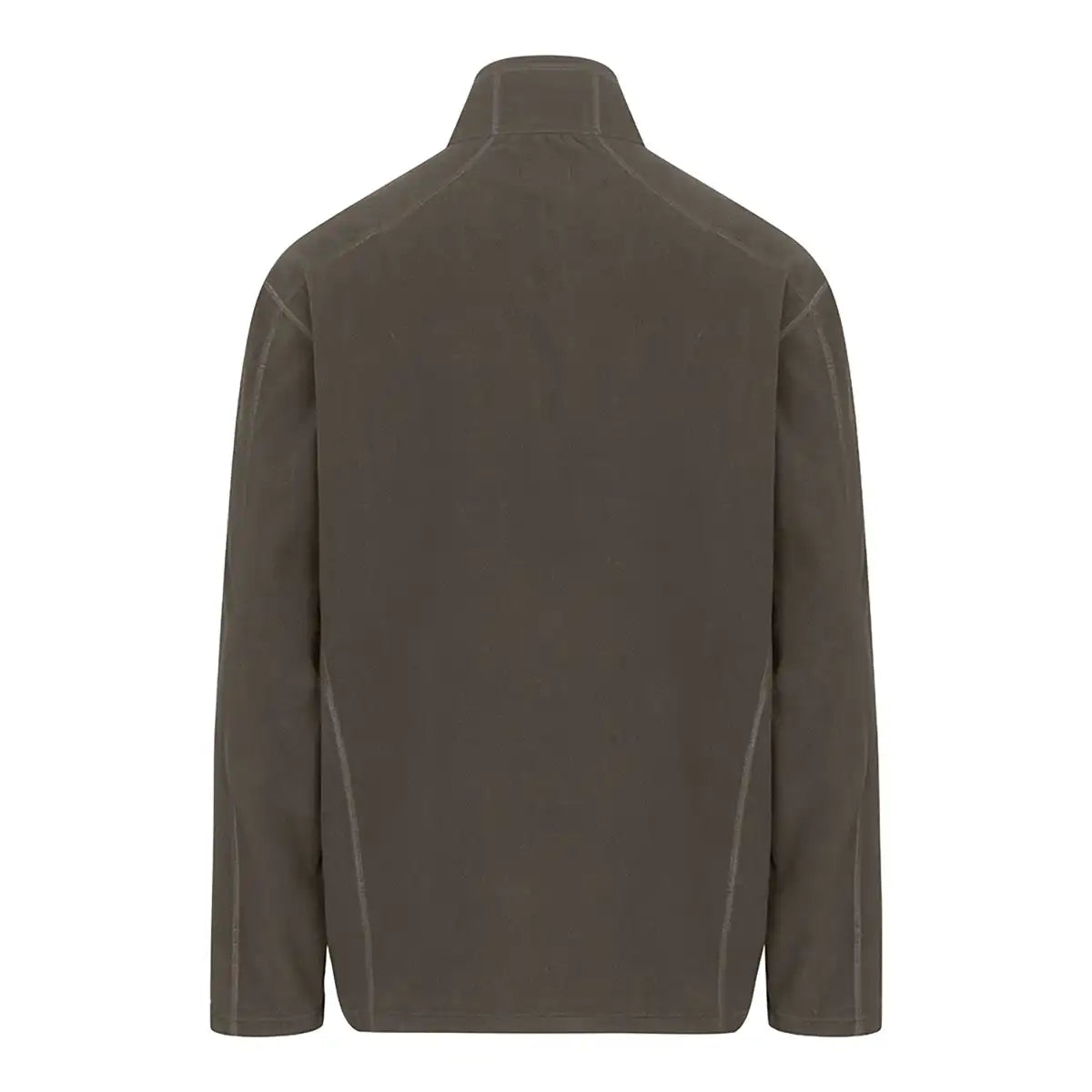 Hoggs of Fife Islander Techpro 1/4 Zip Sweatshirt - Beluga - Back Hoggs of Fife Islander Techpro 1/4 Zip Sweatshirt - Beluga - Back