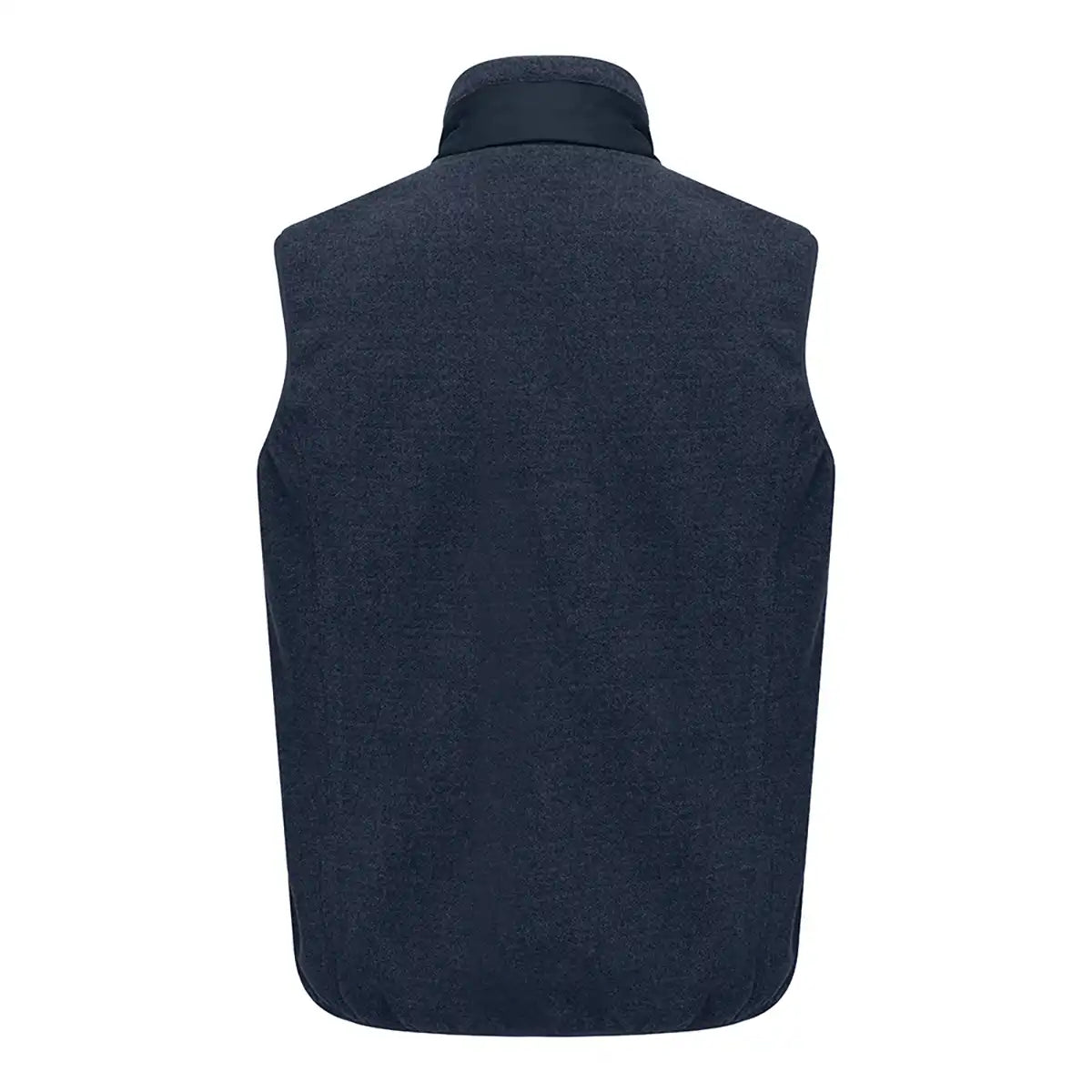 Hoggs of Fife Melville Hybrid Gilet - Midnight Navy - Back Hoggs of Fife Melville Hybrid Gilet - Midnight Navy - Back