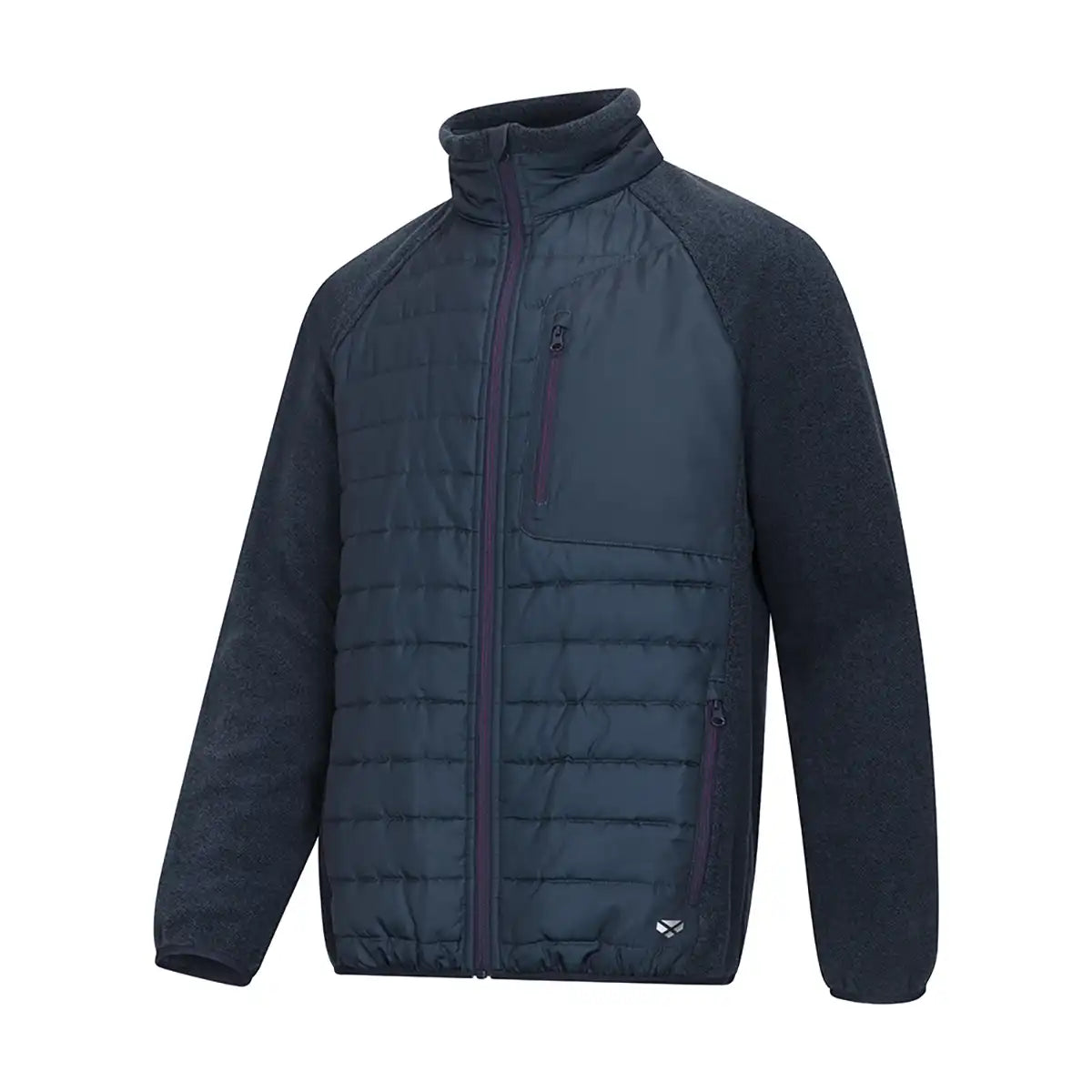 Hoggs of Fife Melville Hybrid Jacket - Midnight Navy Marl Hoggs of Fife Melville Hybrid Jacket - Midnight Navy Marl