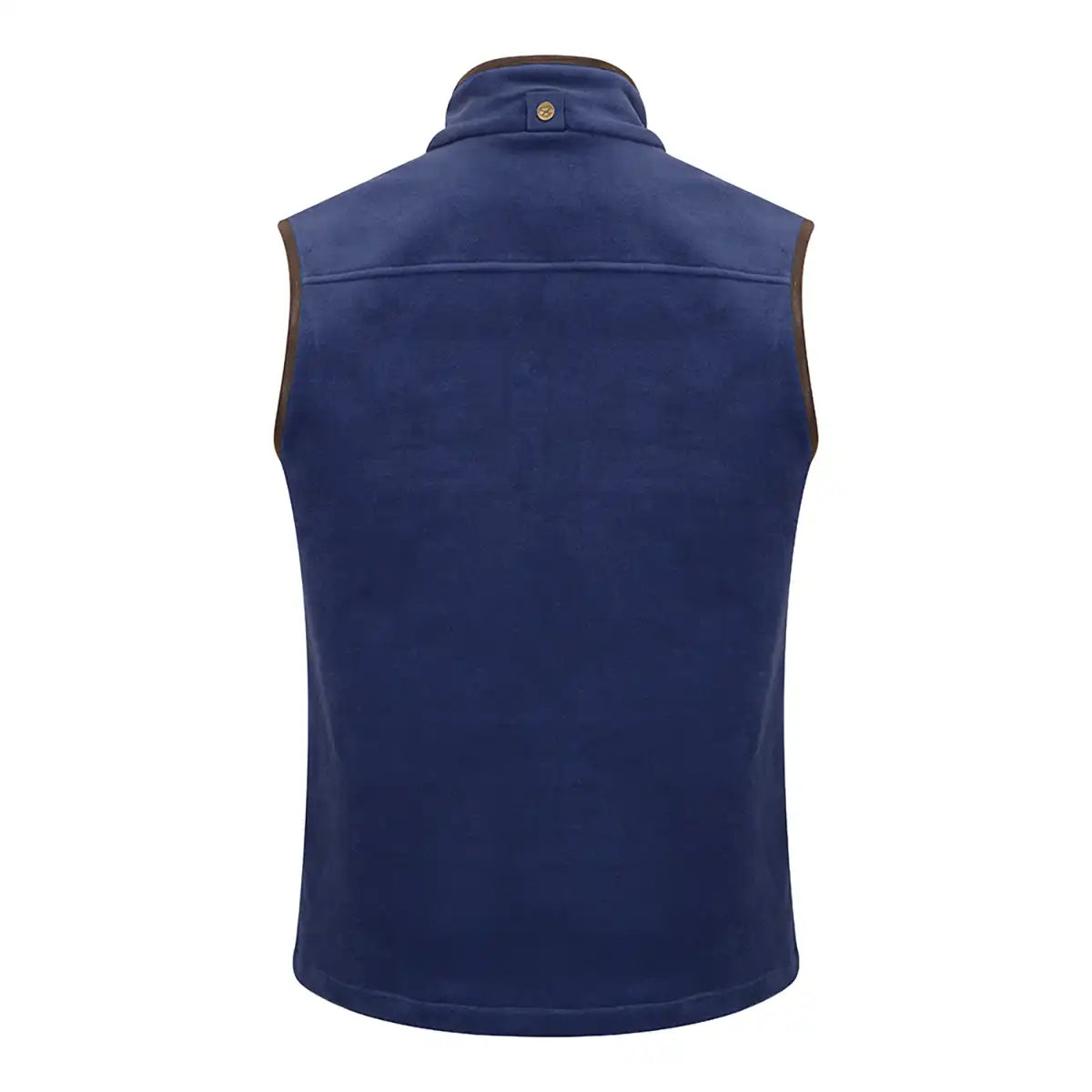 Hoggs of Fife Stenton Technical Fleece Gilet - Nordic Blue - Back Hoggs of Fife Stenton Technical Fleece Gilet - Nordic Blue - Back