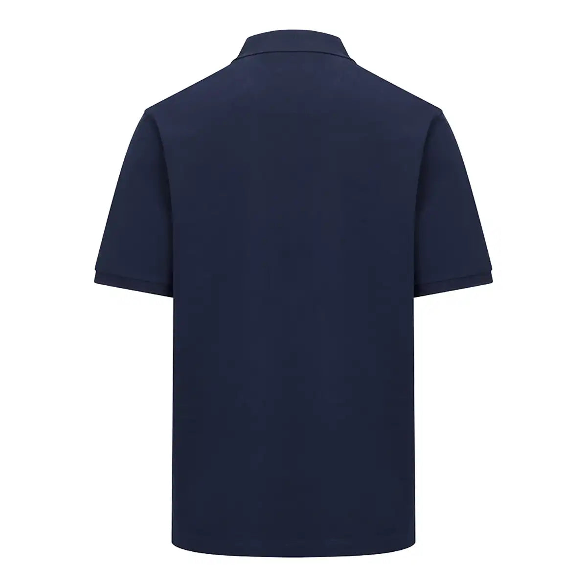 Hoggs of Fife Stewart Block Pique Polo Shirt - Back Hoggs of Fife Stewart Block Pique Polo Shirt - Back