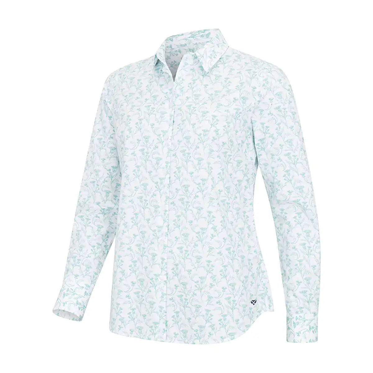 Hoggs of Fife Thistle Print Shirt - Front Hoggs of Fife Thistle Print Shirt - Front