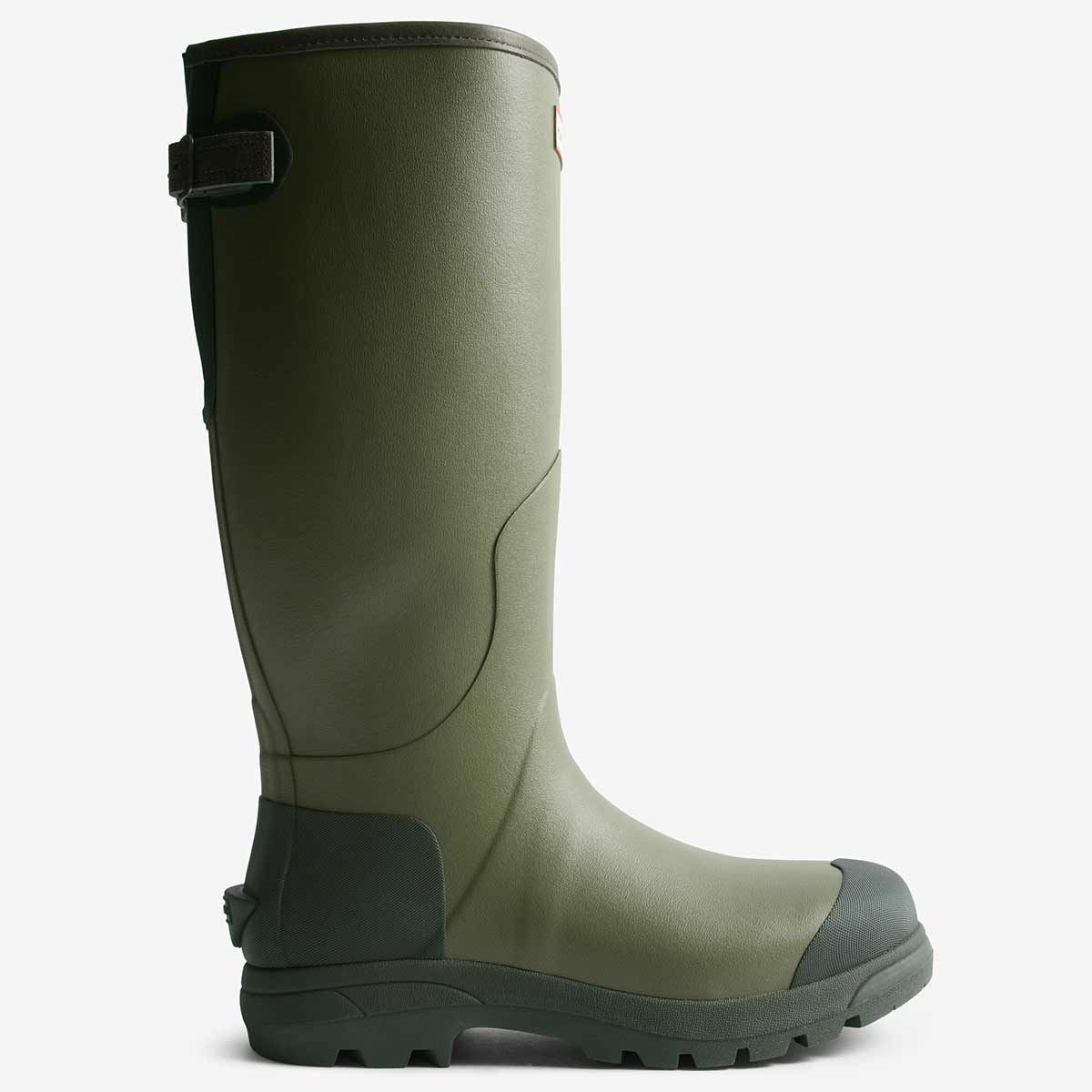 Hunter Men's Field Bull Dog Wellington Boots - Side View Hunter Men's Field Bull Dog Wellington Boots - Side View