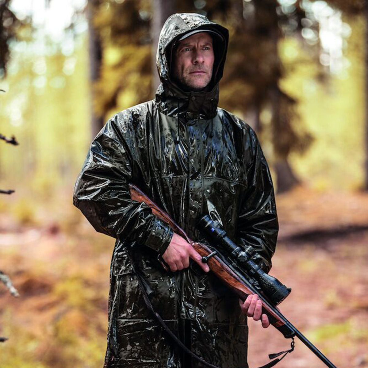 Deerhunter Hurricane Raincoat - On Model Deerhunter Hurricane Raincoat - On Model