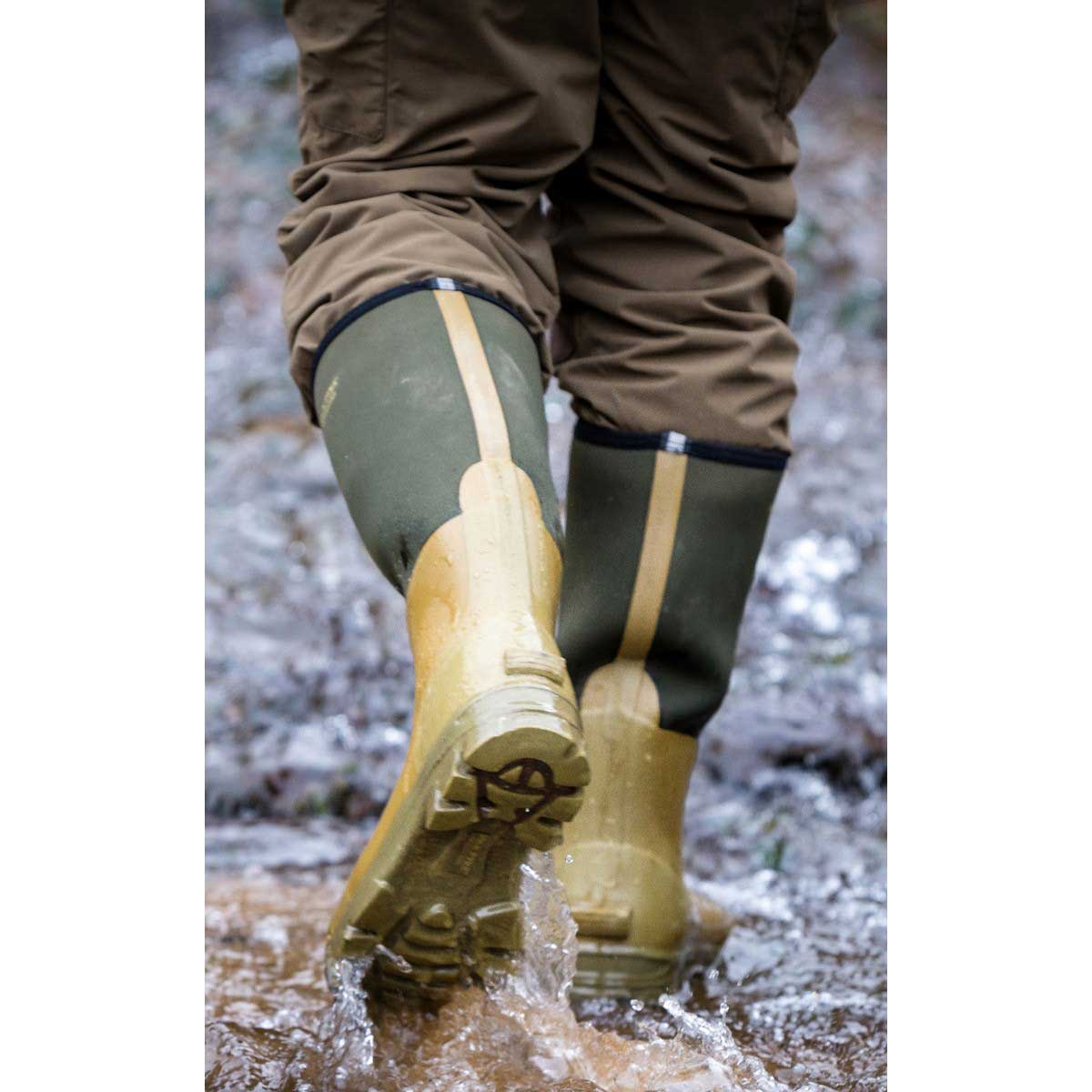 Jack Pyke Ashcombe Neoprene Wellington - green lifestyle Jack Pyke Ashcombe Neoprene Wellington - green lifestyle