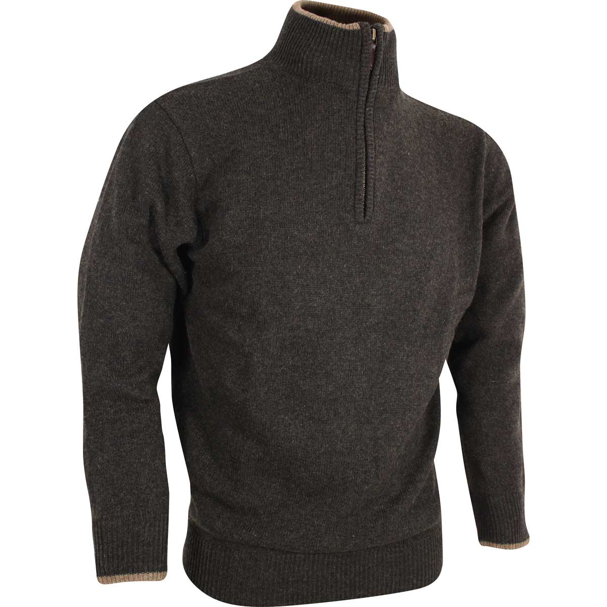 Jack Pyke Ashcombe Zipknit Pullover - dark olive Jack Pyke Ashcombe Zipknit Pullover - dark olive