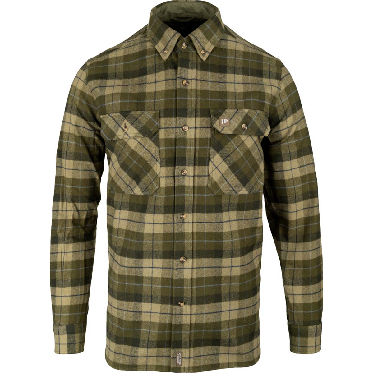 Jack Pyke Bleasdale Heavy Flannel Shirt - Green Jack Pyke Bleasdale Heavy Flannel Shirt - Green