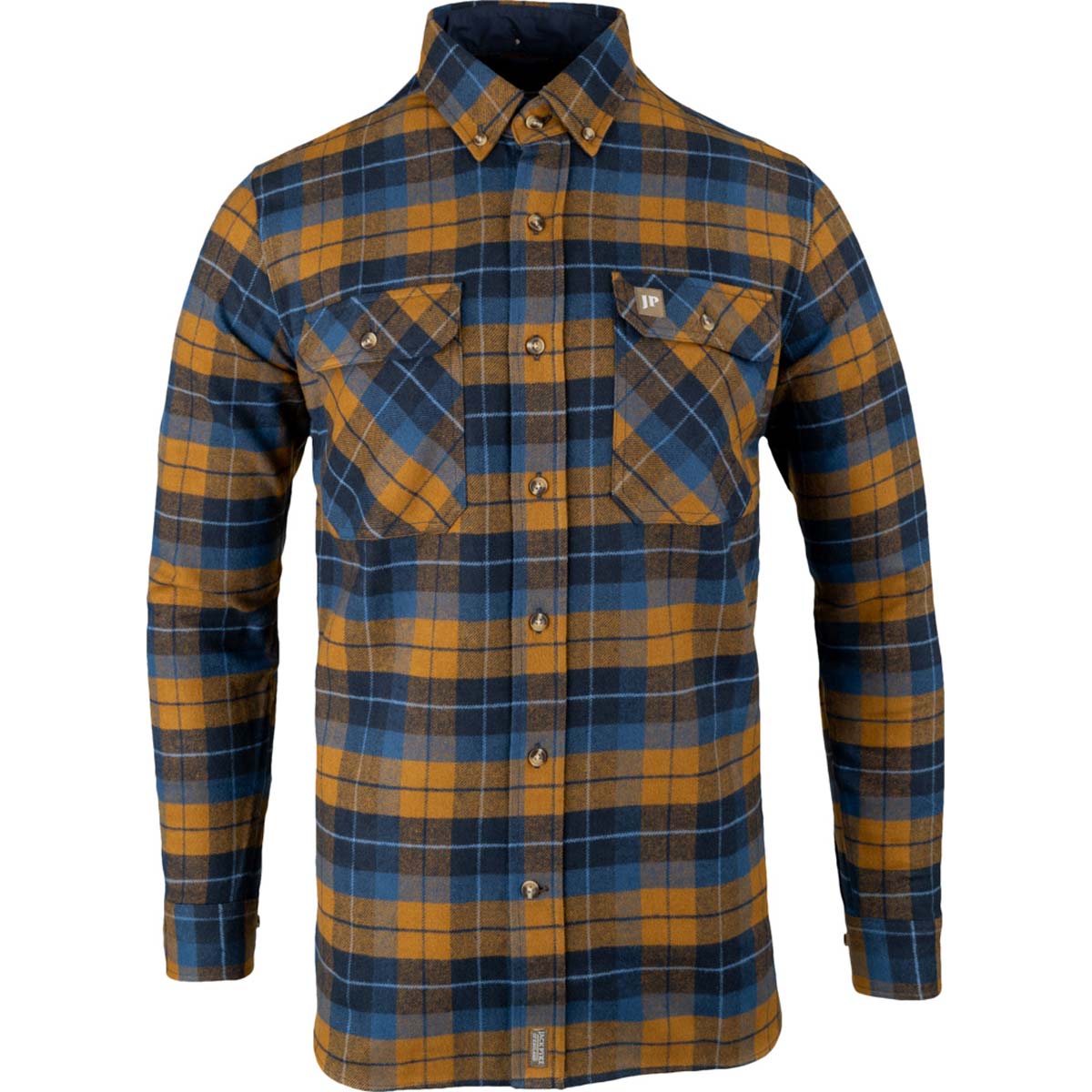 Jack Pyke Bleasdale Heavy Flannel Shirt - Navy Jack Pyke Bleasdale Heavy Flannel Shirt - Navy