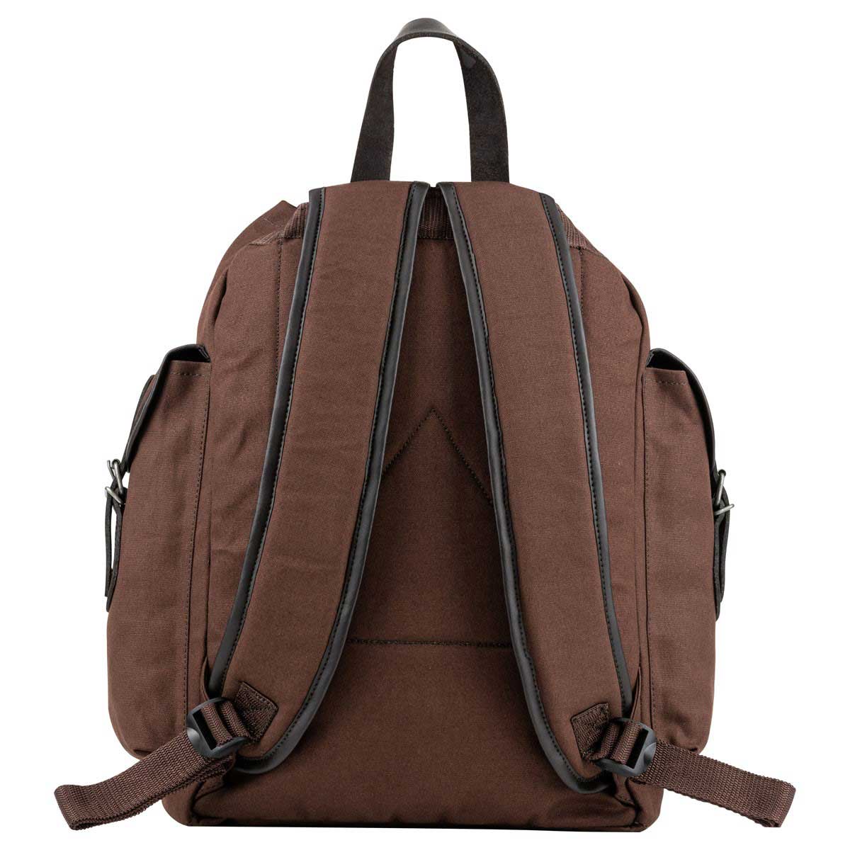 Jack Pyke Canvas Day Pack - brown rear Jack Pyke Canvas Day Pack - brown rear