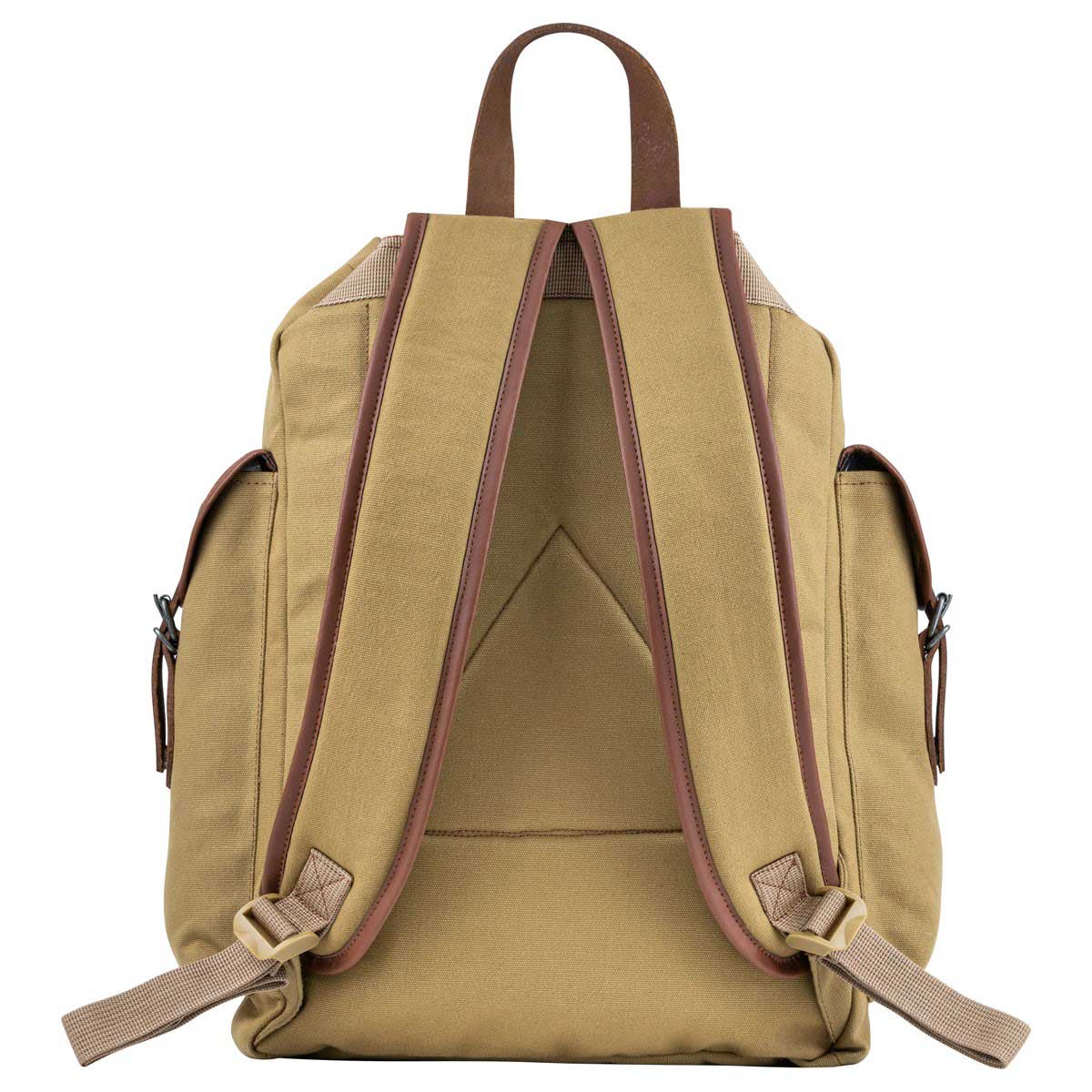 Jack Pyke Canvas Day Pack - fawn rear Jack Pyke Canvas Day Pack - fawn rear