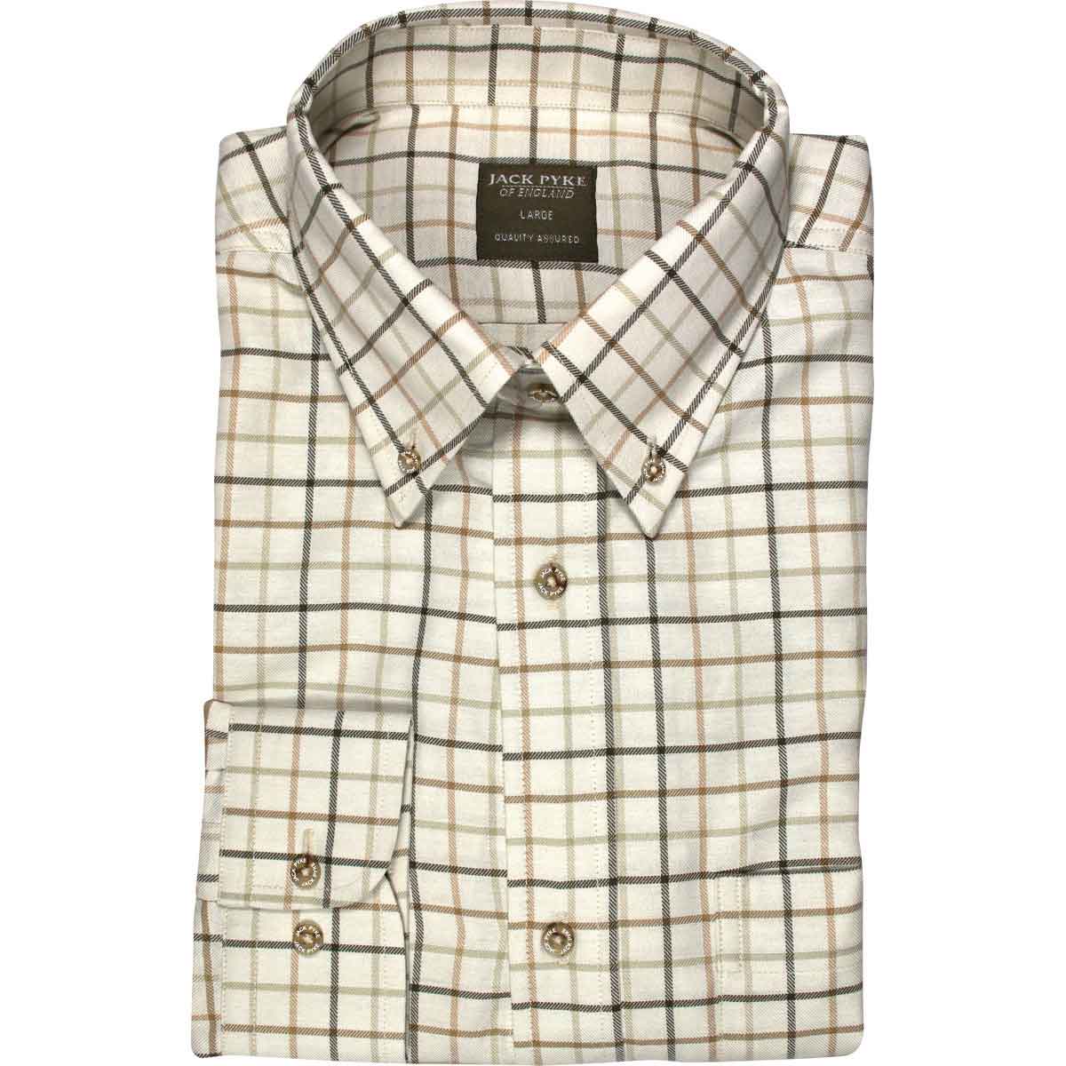 Jack Pyke Countryman Shirts - brown check Jack Pyke Countryman Shirts - brown check