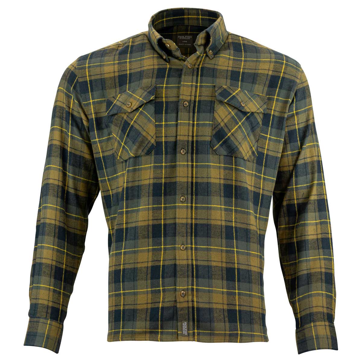 Jack Pyke Flannel Shirt Brown Jack Pyke Flannel Shirt Brown