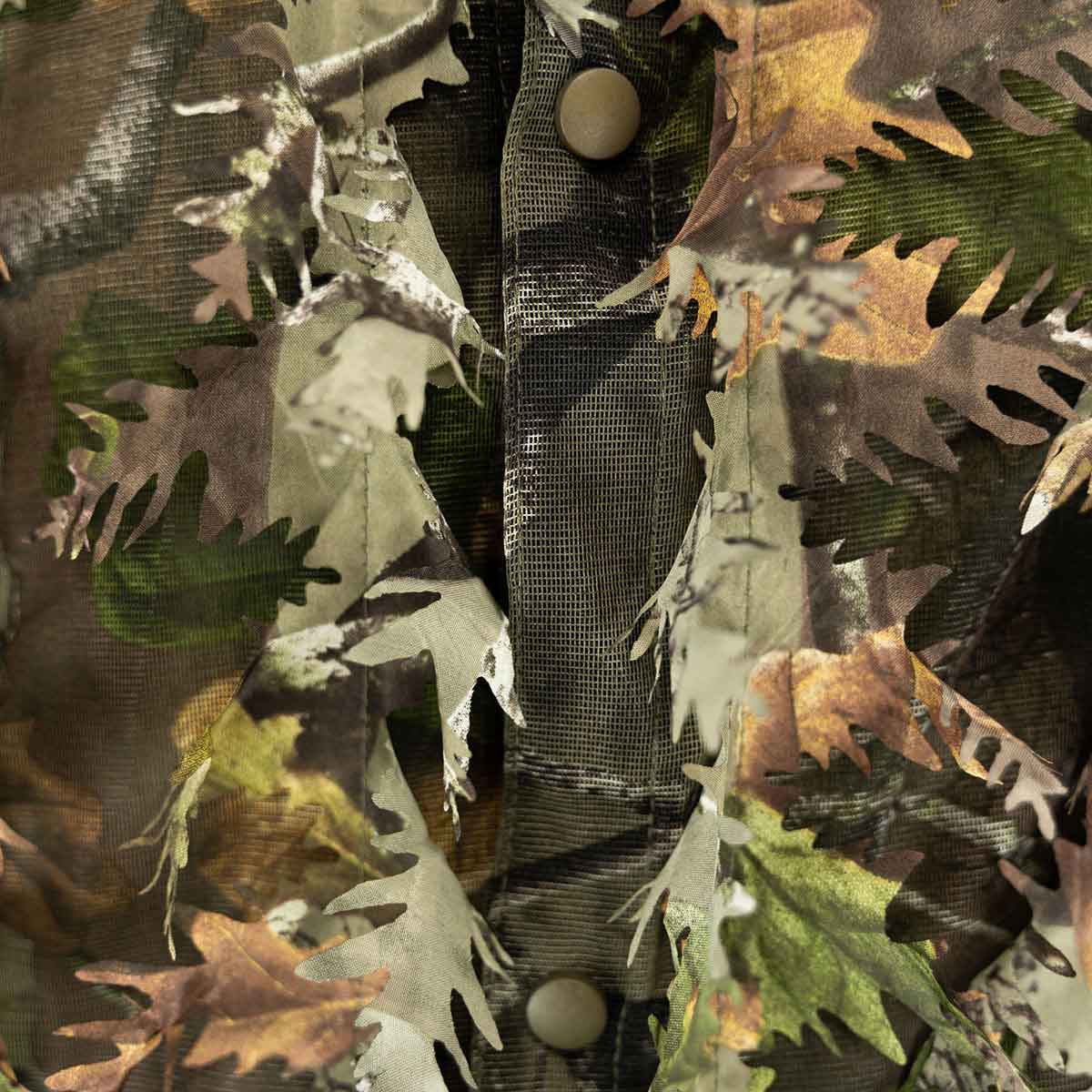 Jack Pyke LLCS 3D Concealment Suit - fastening detail Jack Pyke LLCS 3D Concealment Suit - fastening detail