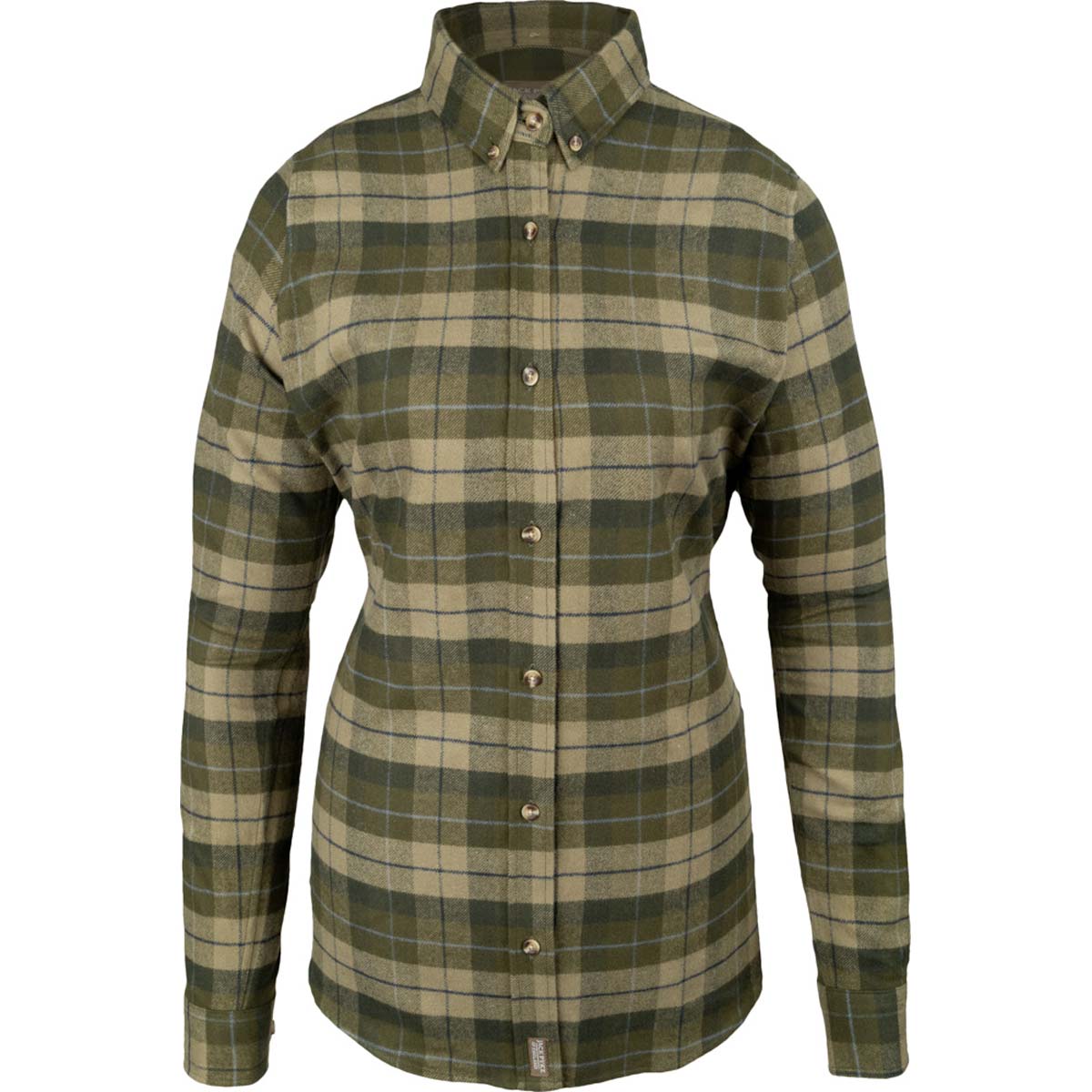 Jack Pyke Ladies Bleasdale Heavy Flannel Shirt - Green Jack Pyke Ladies Bleasdale Heavy Flannel Shirt - Green