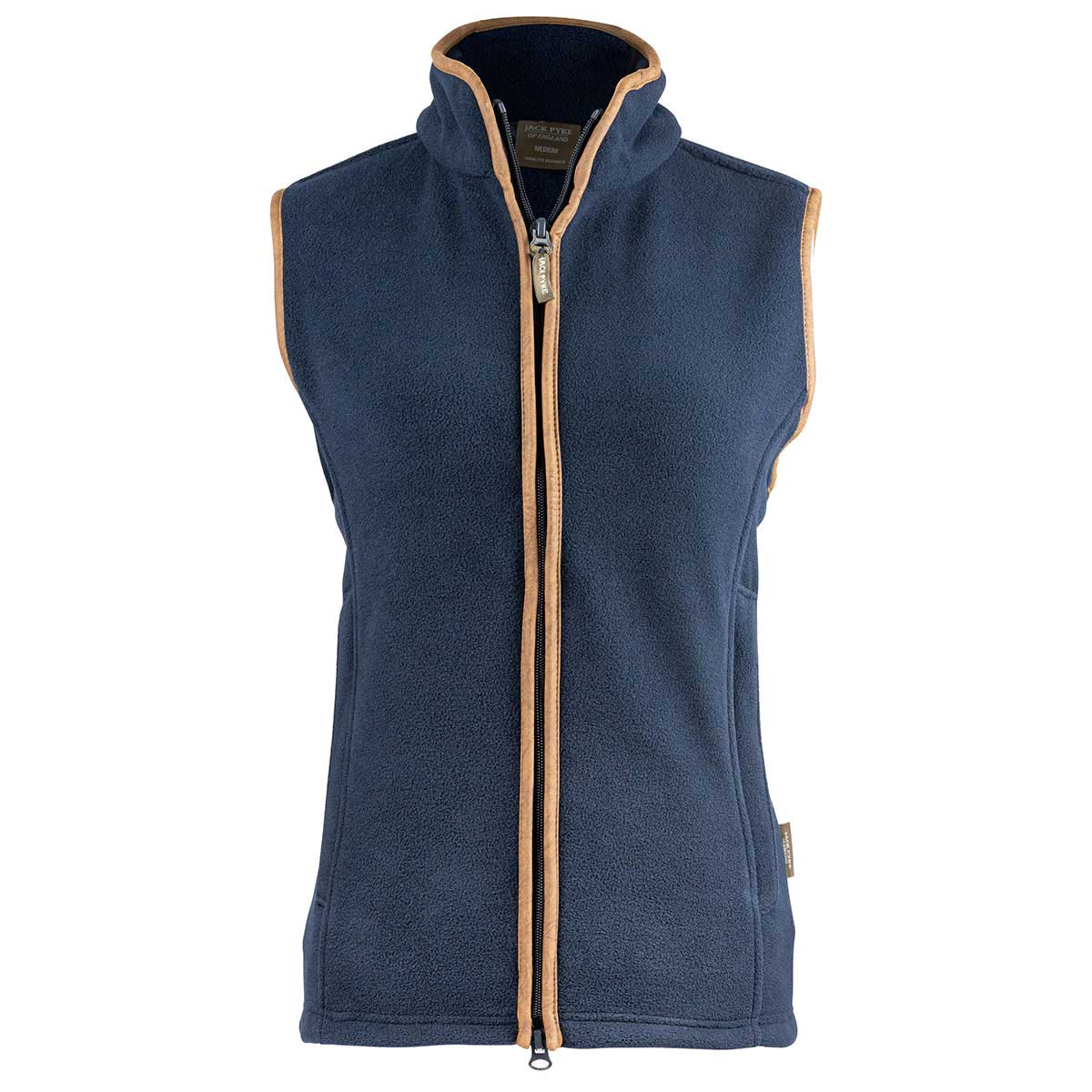 Jack Pyke Ladies Countryman Navy Fleece Gilet Jack Pyke Ladies Countryman Navy Fleece Gilet