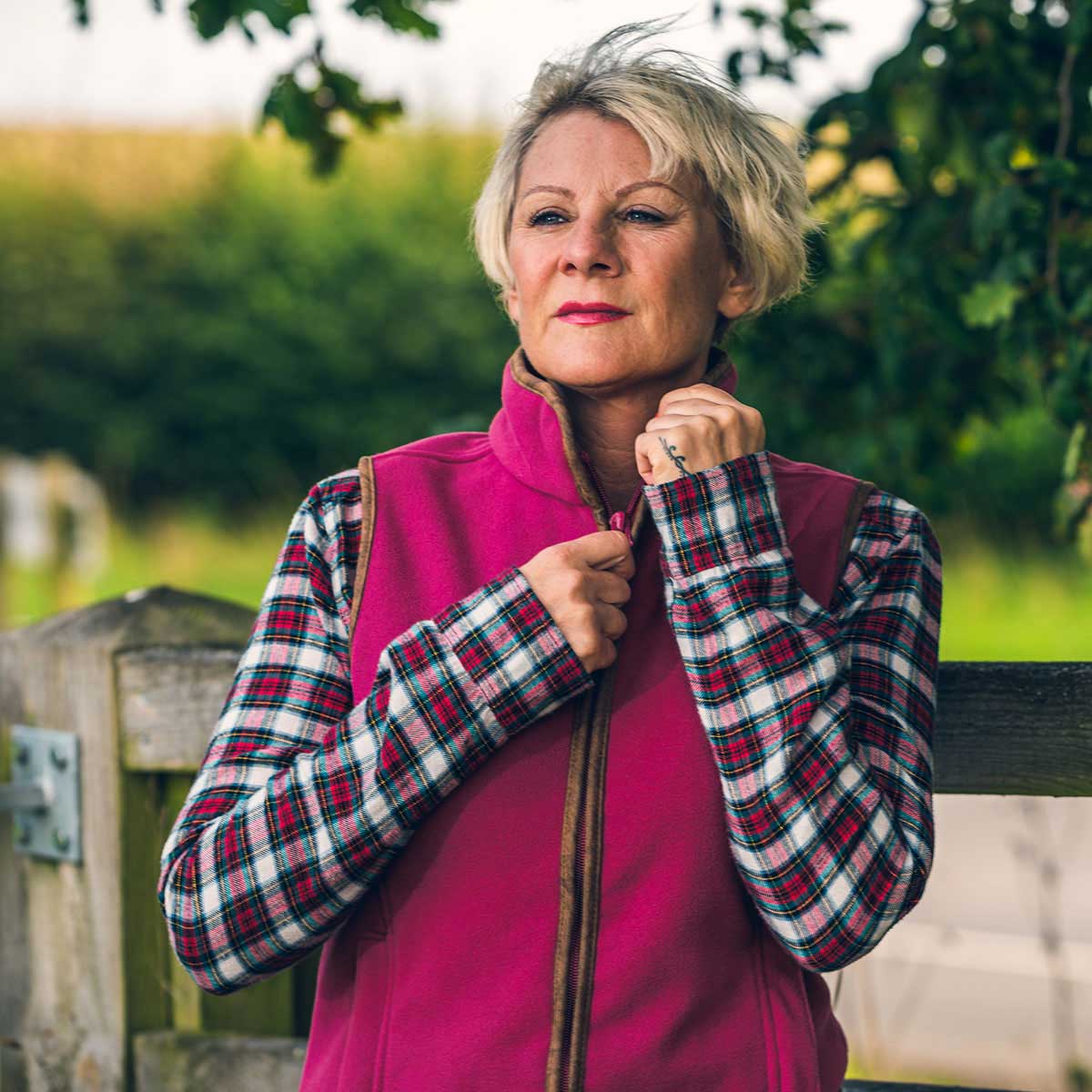 Jack Pyke Ladies Countryman Fleece Gilet - Roselle Lifestyle Jack Pyke Ladies Countryman Fleece Gilet - Roselle Lifestyle