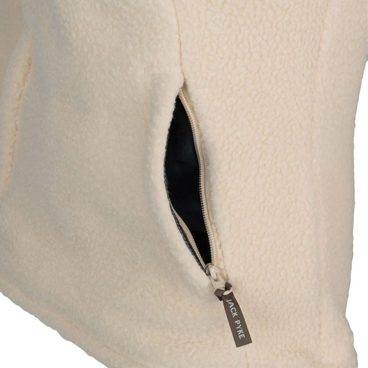 Jack Pyke Ladies Half Zip Sherpa Fleece - Pocket Jack Pyke Ladies Half Zip Sherpa Fleece - Pocket