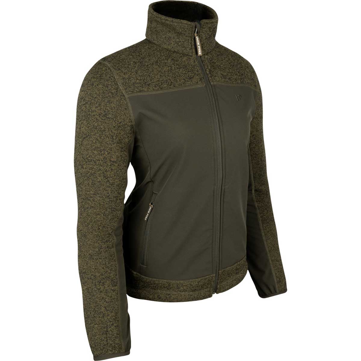 Jack Pyke Ladies Hybrid Jacket - Angle View Jack Pyke Ladies Hybrid Jacket - Angle View