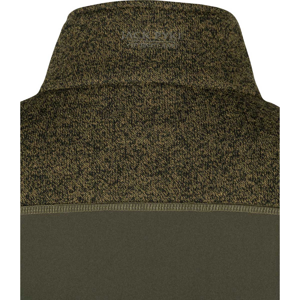 Jack Pyke Ladies Hybrid Jacket - Neck Detail Jack Pyke Ladies Hybrid Jacket - Neck Detail