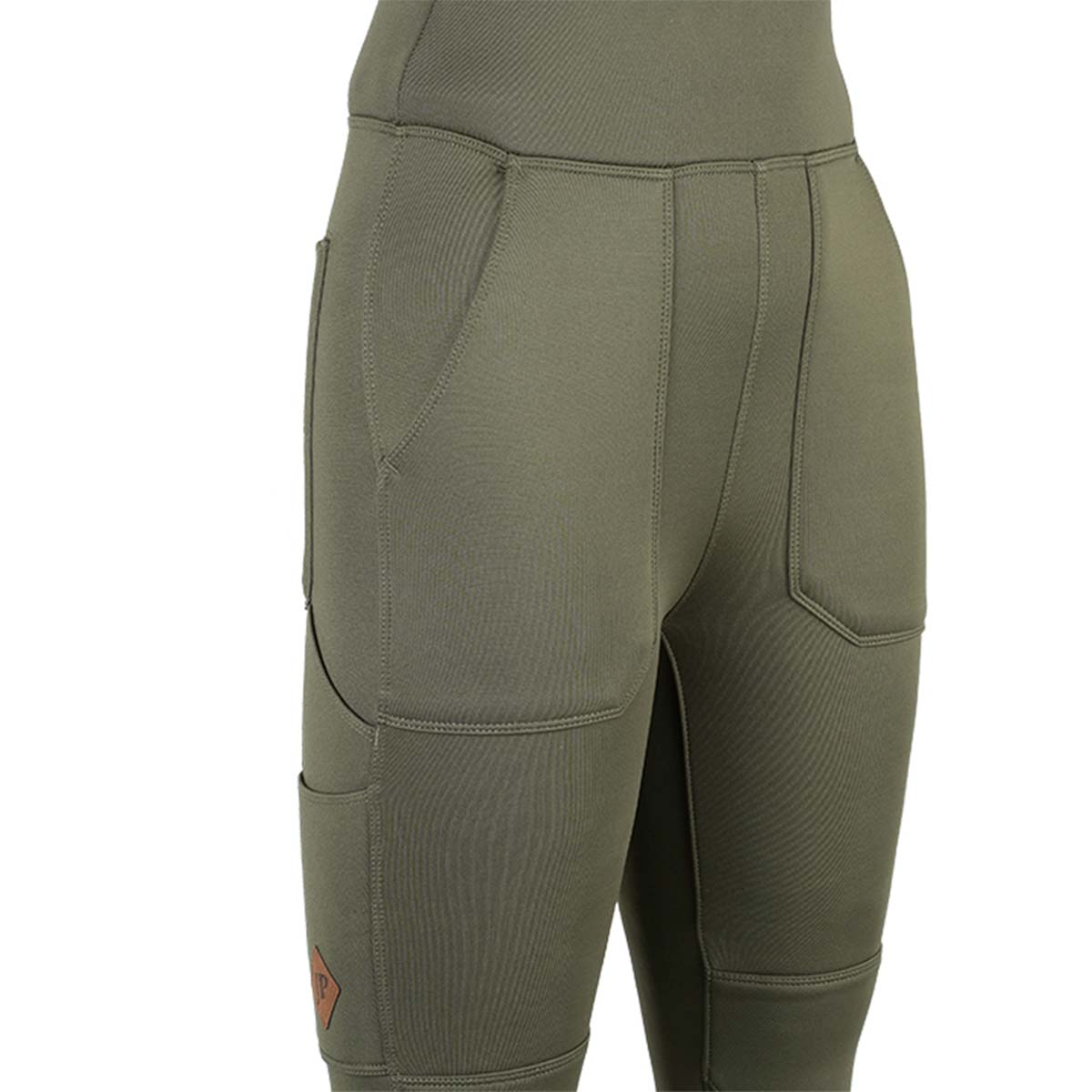 Jack Pyke Ladies Utility Leggings - Olive - Pockets Jack Pyke Ladies Utility Leggings - Olive - Pockets