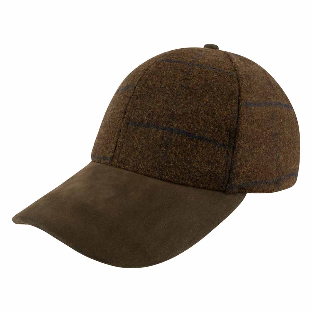 Jack Pyke Lowland Tweed Baseball Hat Brown Jack Pyke Lowland Tweed Baseball Hat Brown