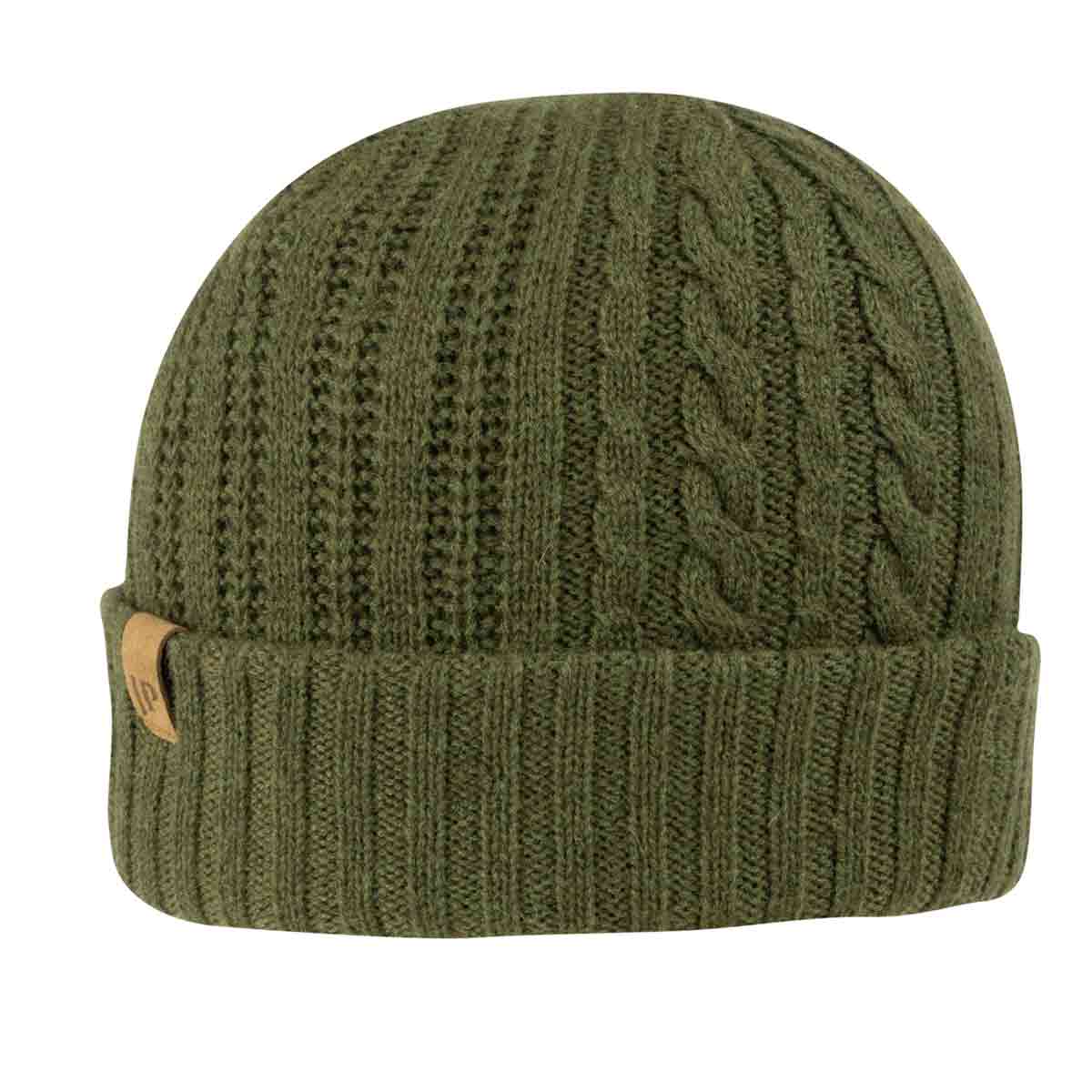 Jack Pyke Merino Wool Beanie Hat Green Jack Pyke Merino Wool Beanie Hat Green